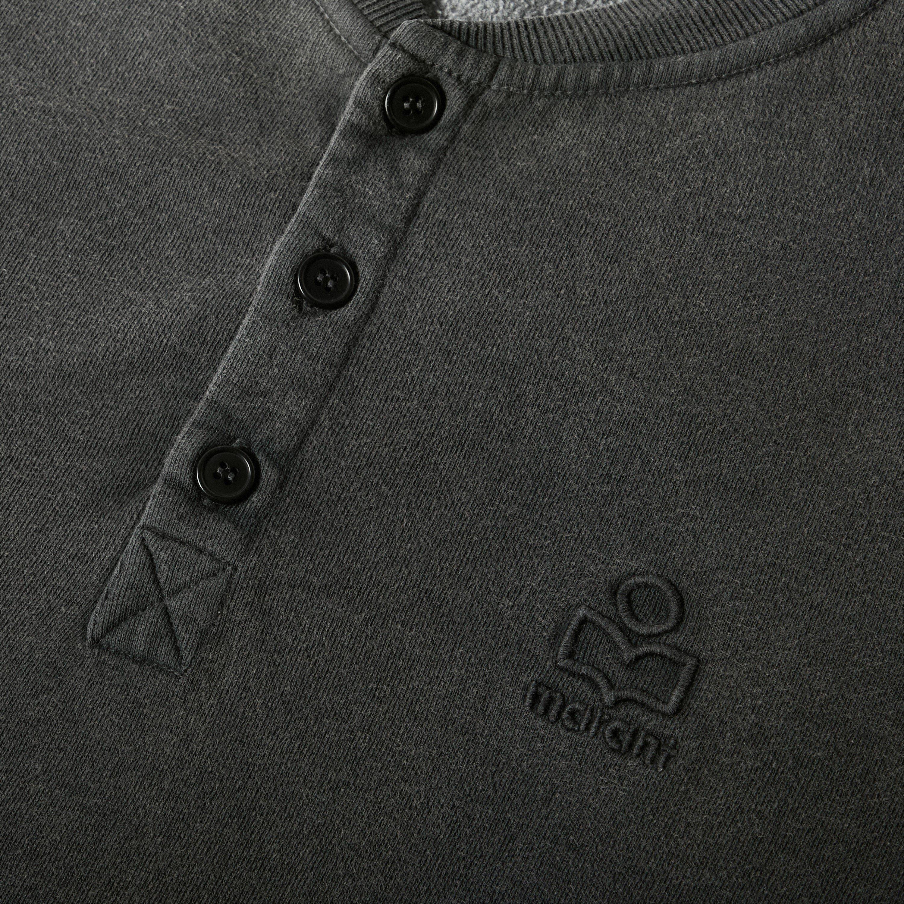 Faded Black - Marant Etoile - Women's Simony Sweat Crew Sweatshirt - 5