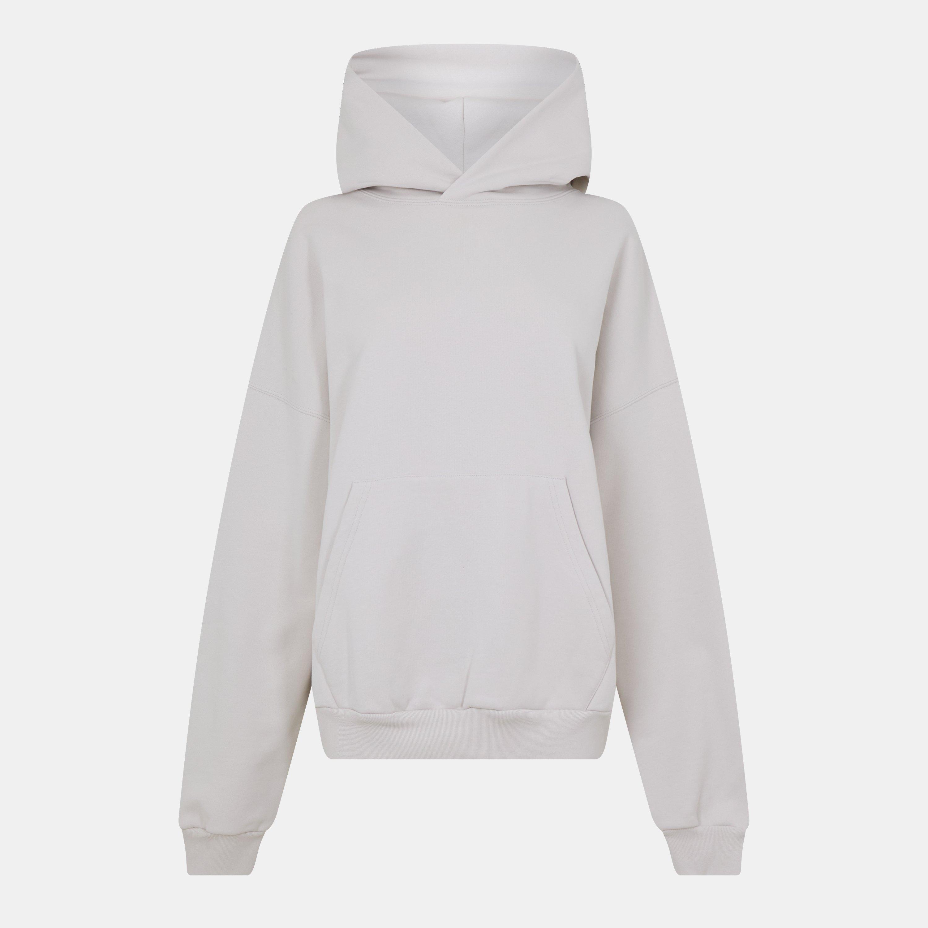 Ecru - Balenciaga - Women's Over the Head Hoodie - 1
