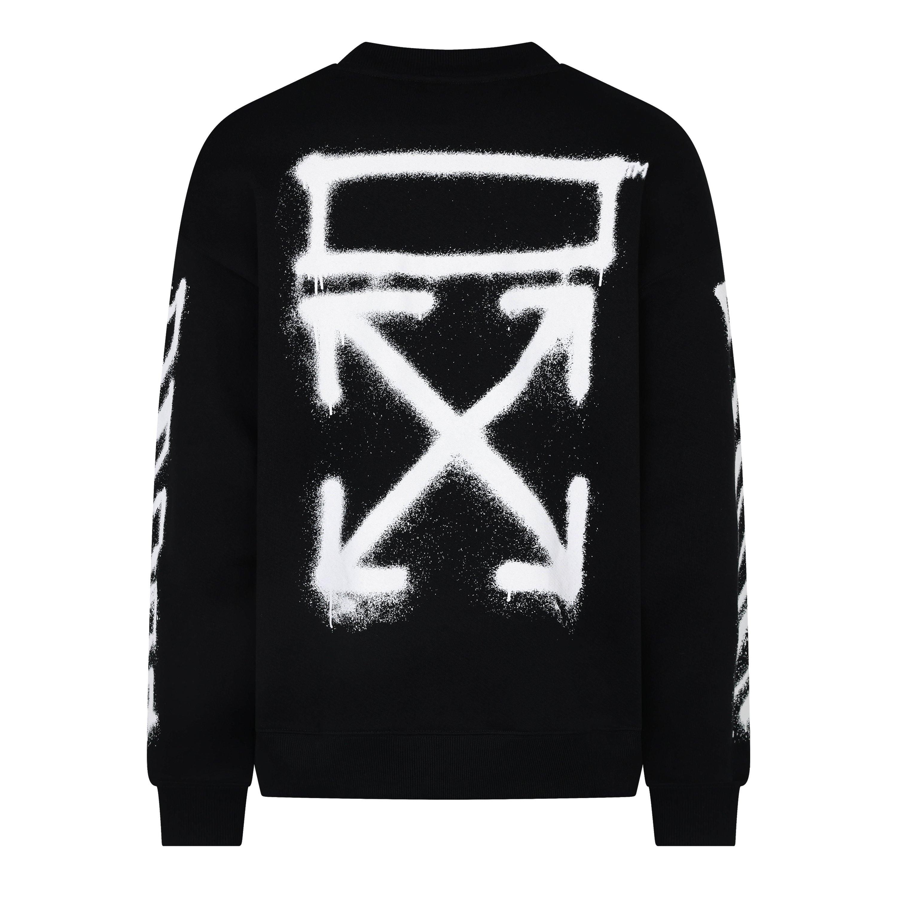 Black - Off White - Off Spray Arrow Swt Ld99 - 2
