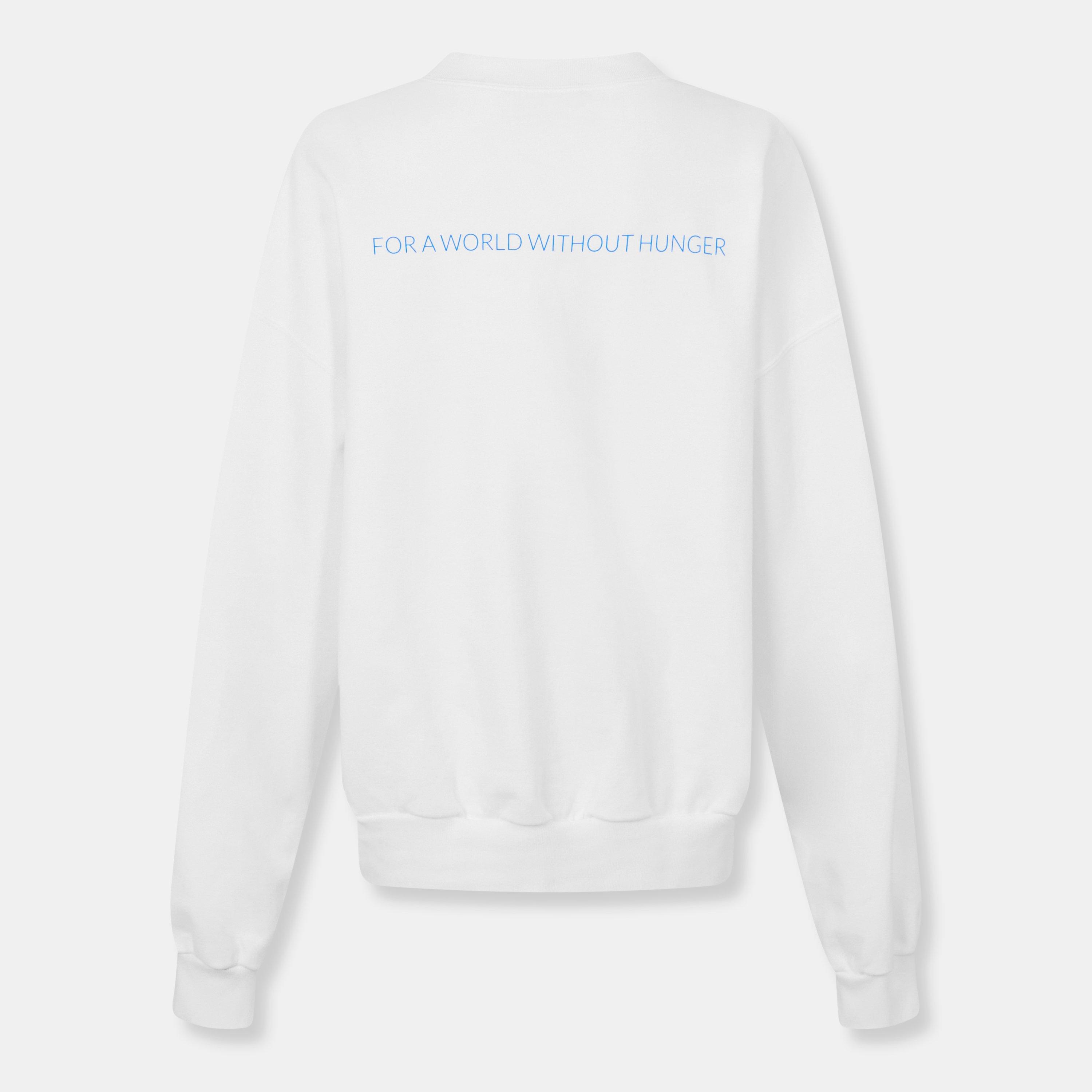 White/Blue - Balenciaga - Women's Crew Sweater - 2