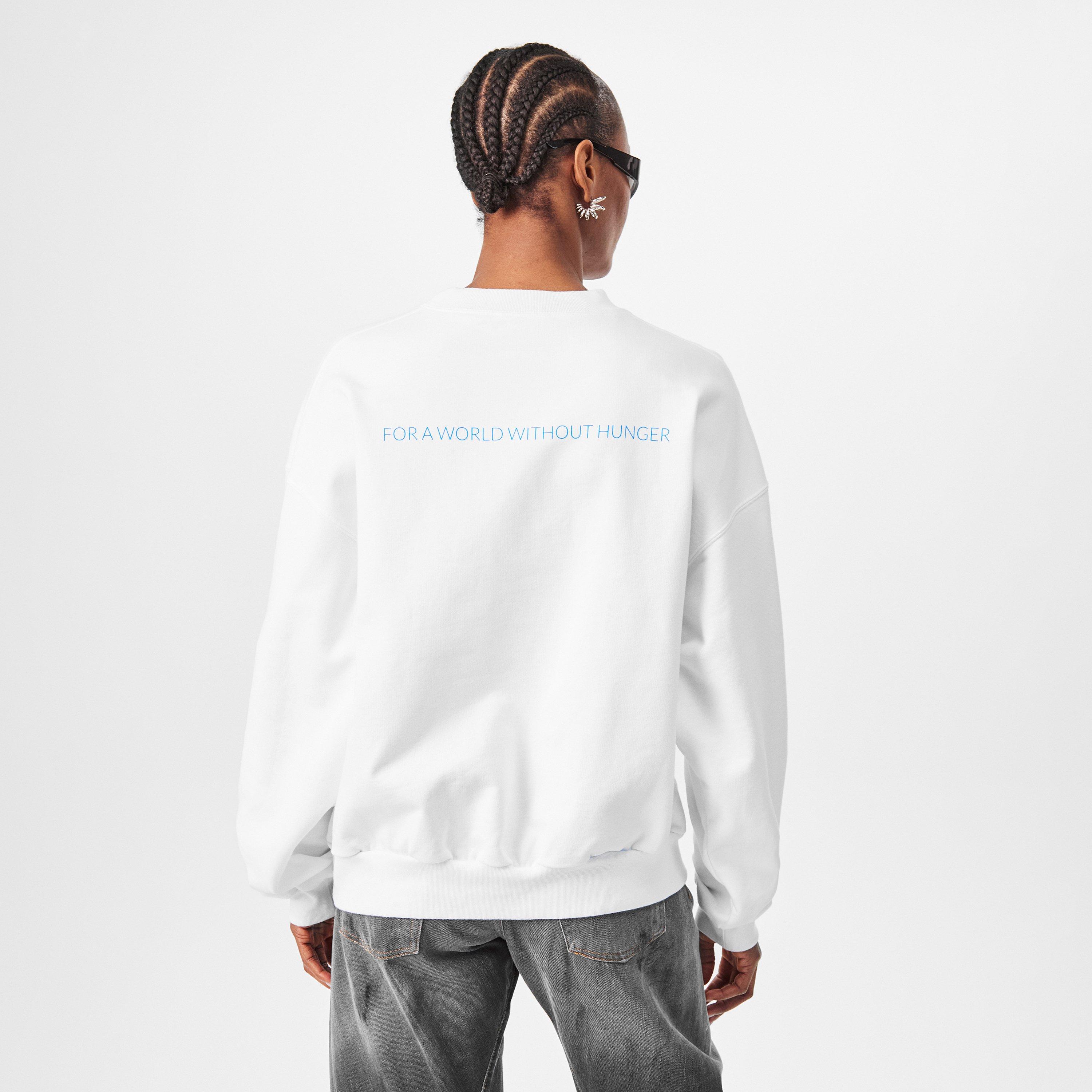 White/Blue - Balenciaga - Women's Crew Sweater - 4