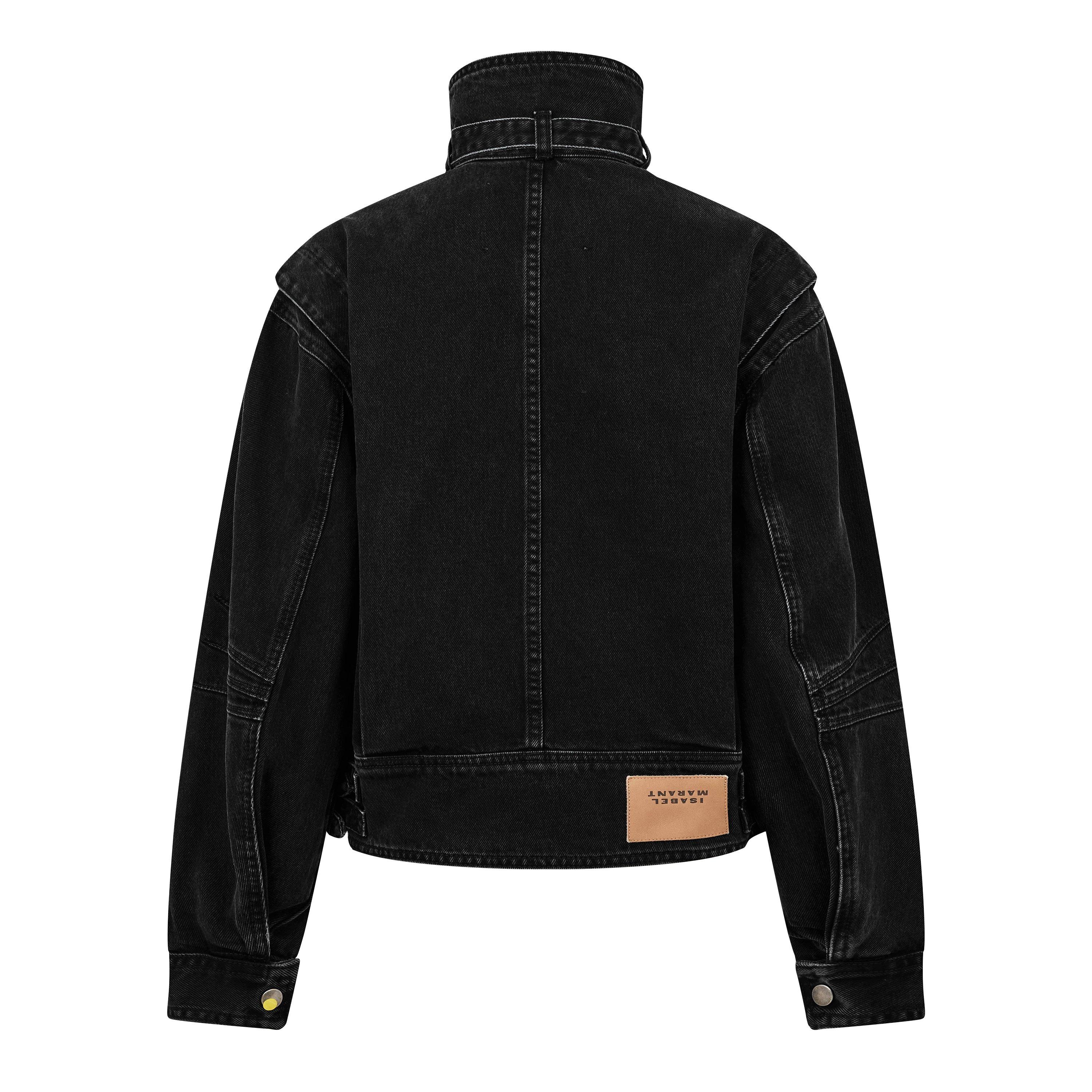 Faded Black - Marant Etoile - Women's Joseline Bomber Jacket - 2