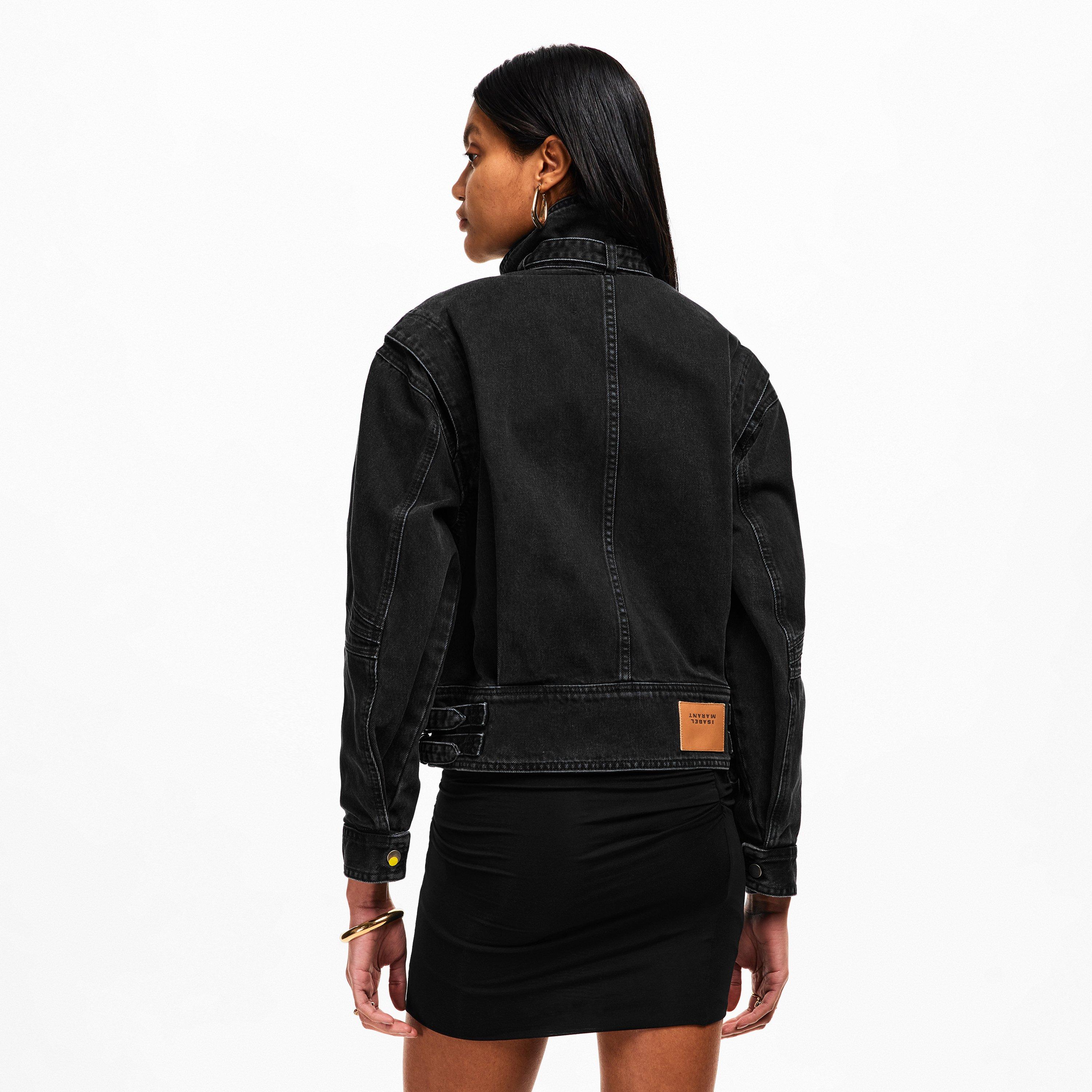 Faded Black - Marant Etoile - Women's Joseline Bomber Jacket - 4