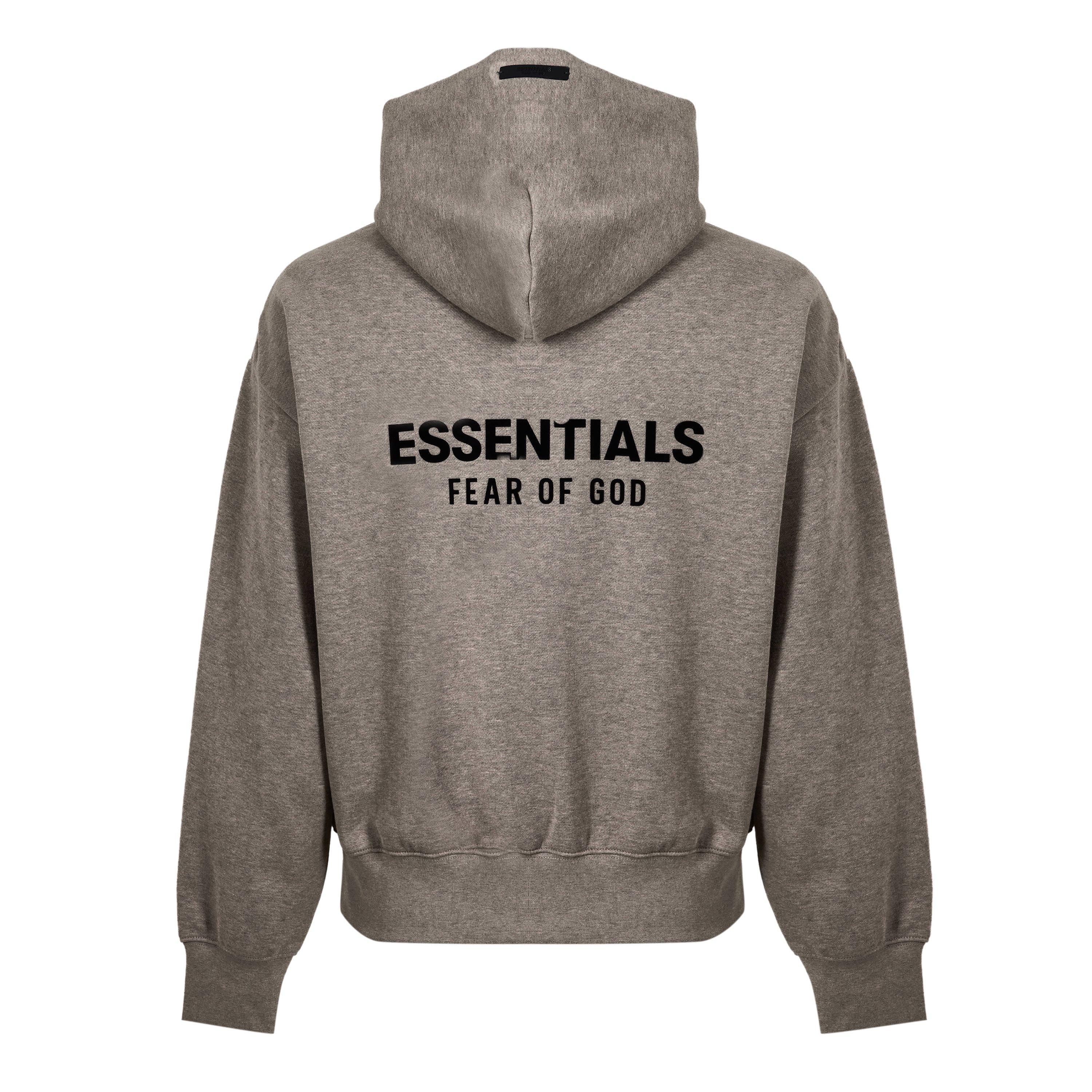 Grey - Fear Of God Essentials - Women's Overhead Hoodie - 2