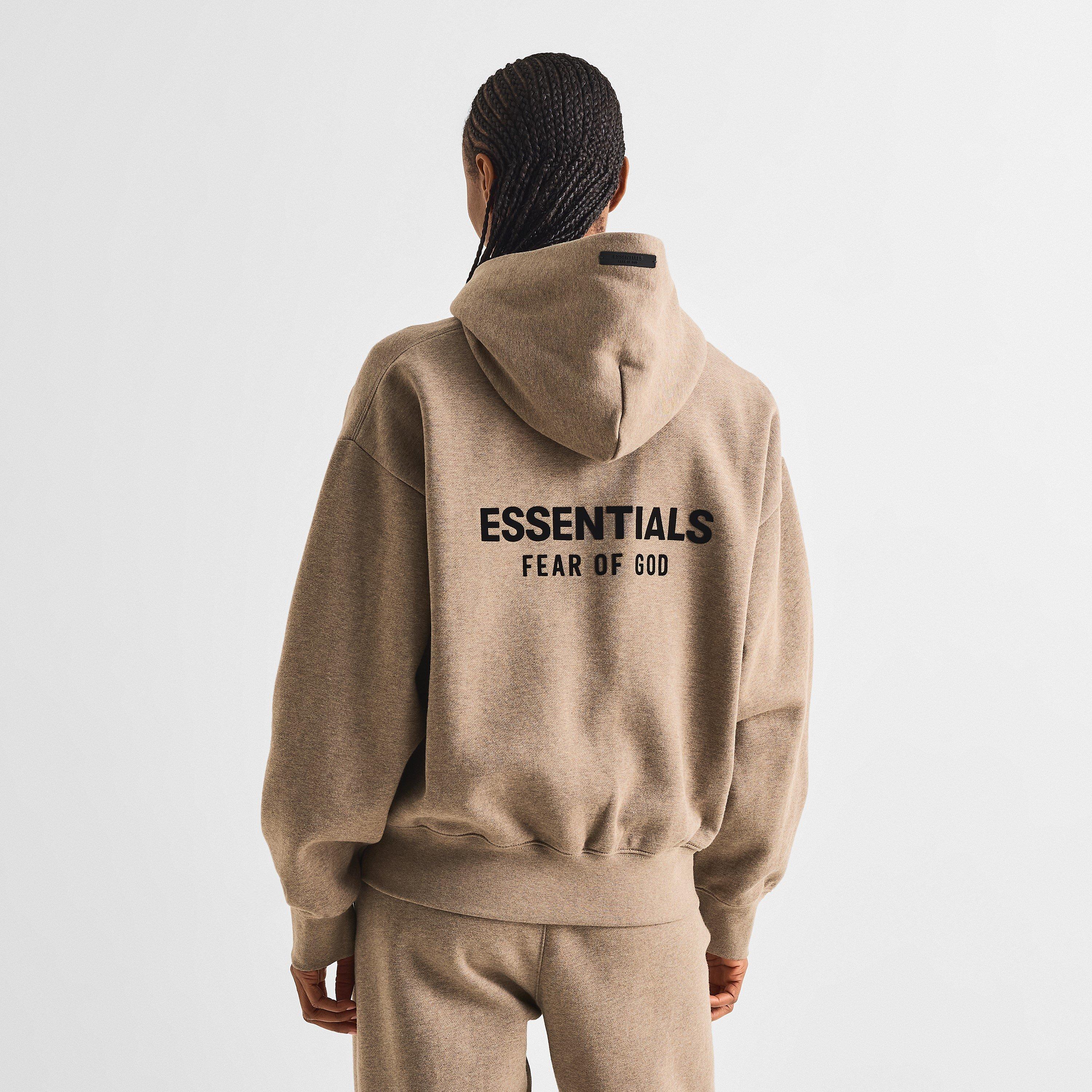 Grey - Fear Of God Essentials - Women's Overhead Hoodie - 4
