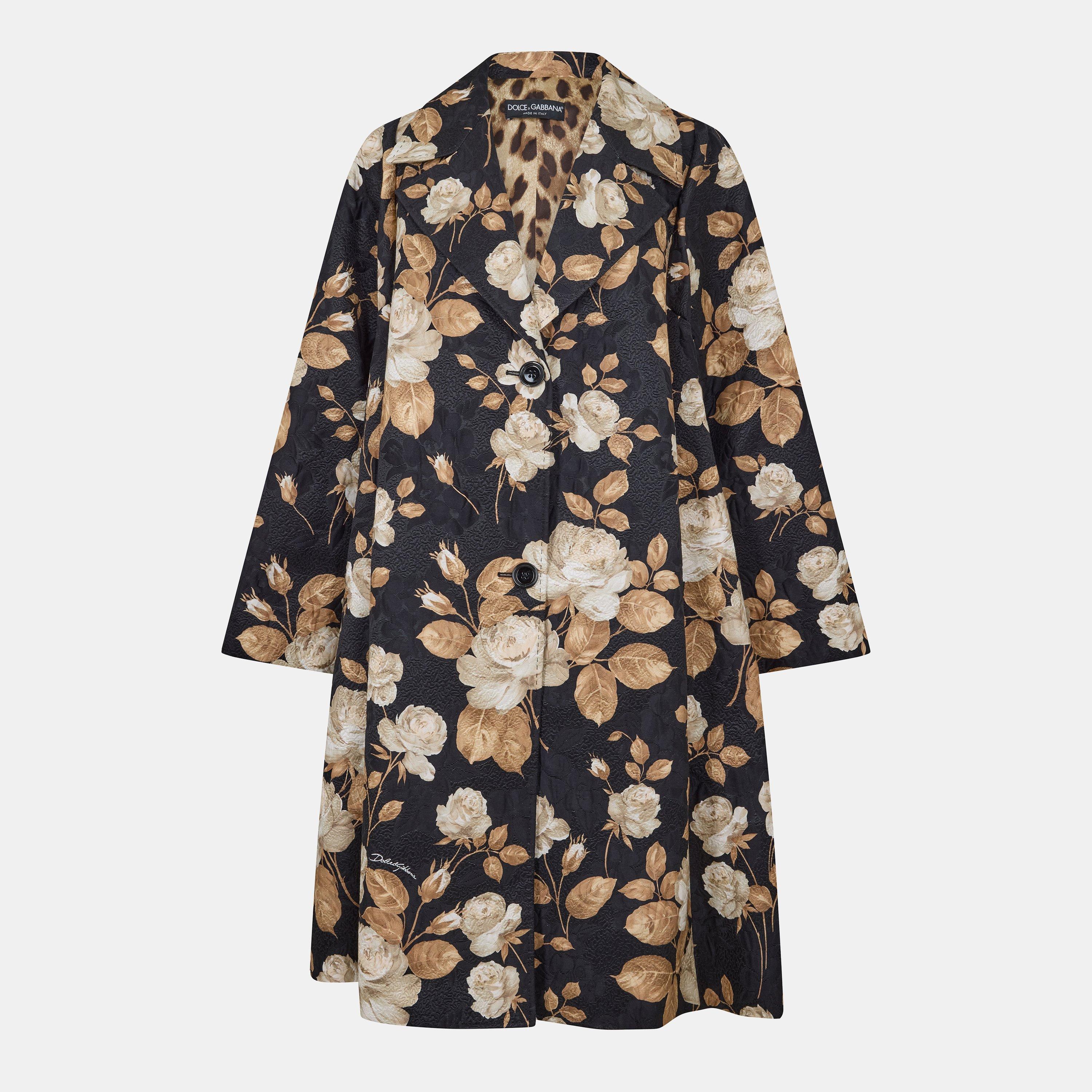Rose Vintage - Dolce and Gabbana - Women's Structured Overcoat - 1