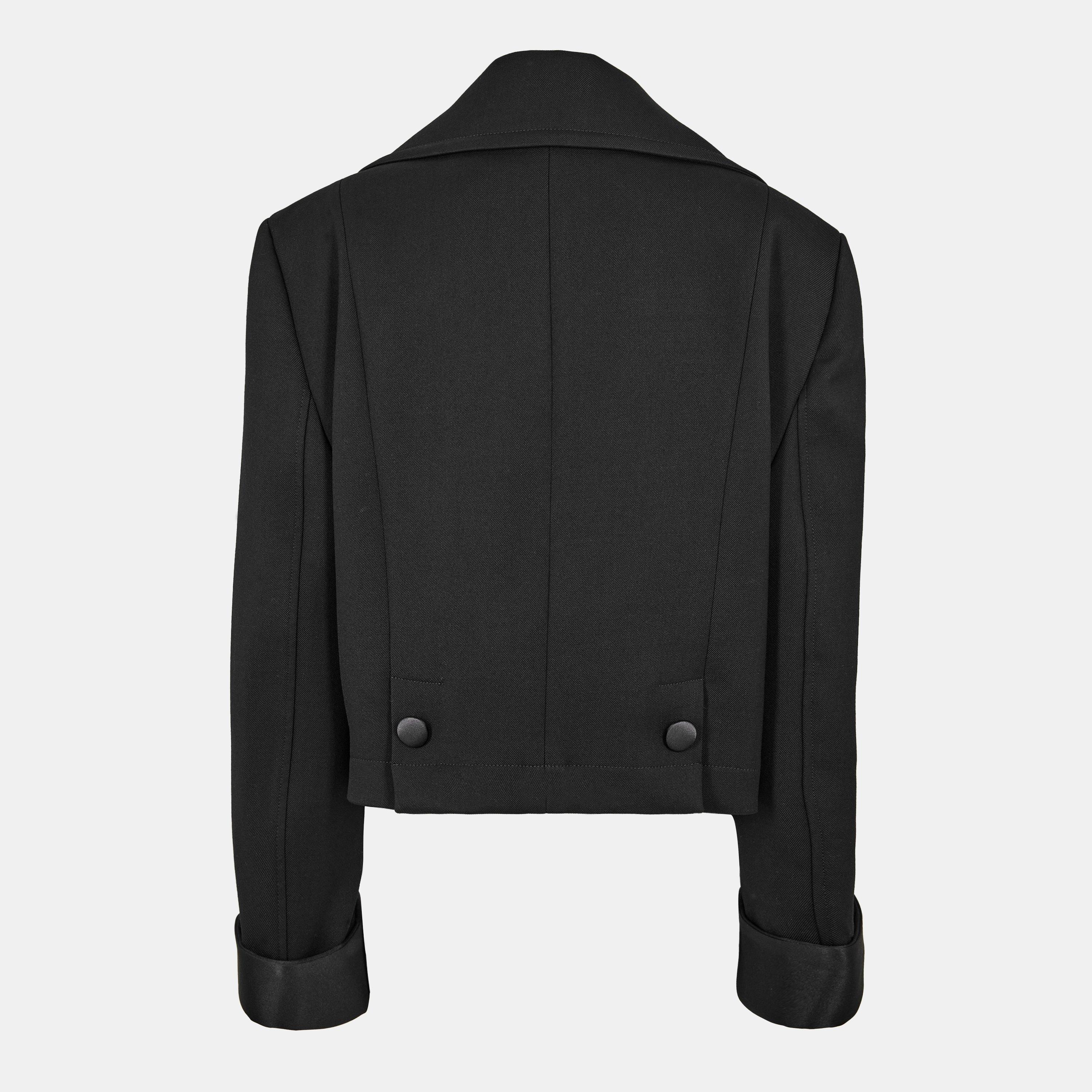 Nero - Dolce and Gabbana - Women's Dolce & Gabbana Tailored Peacoat - 2