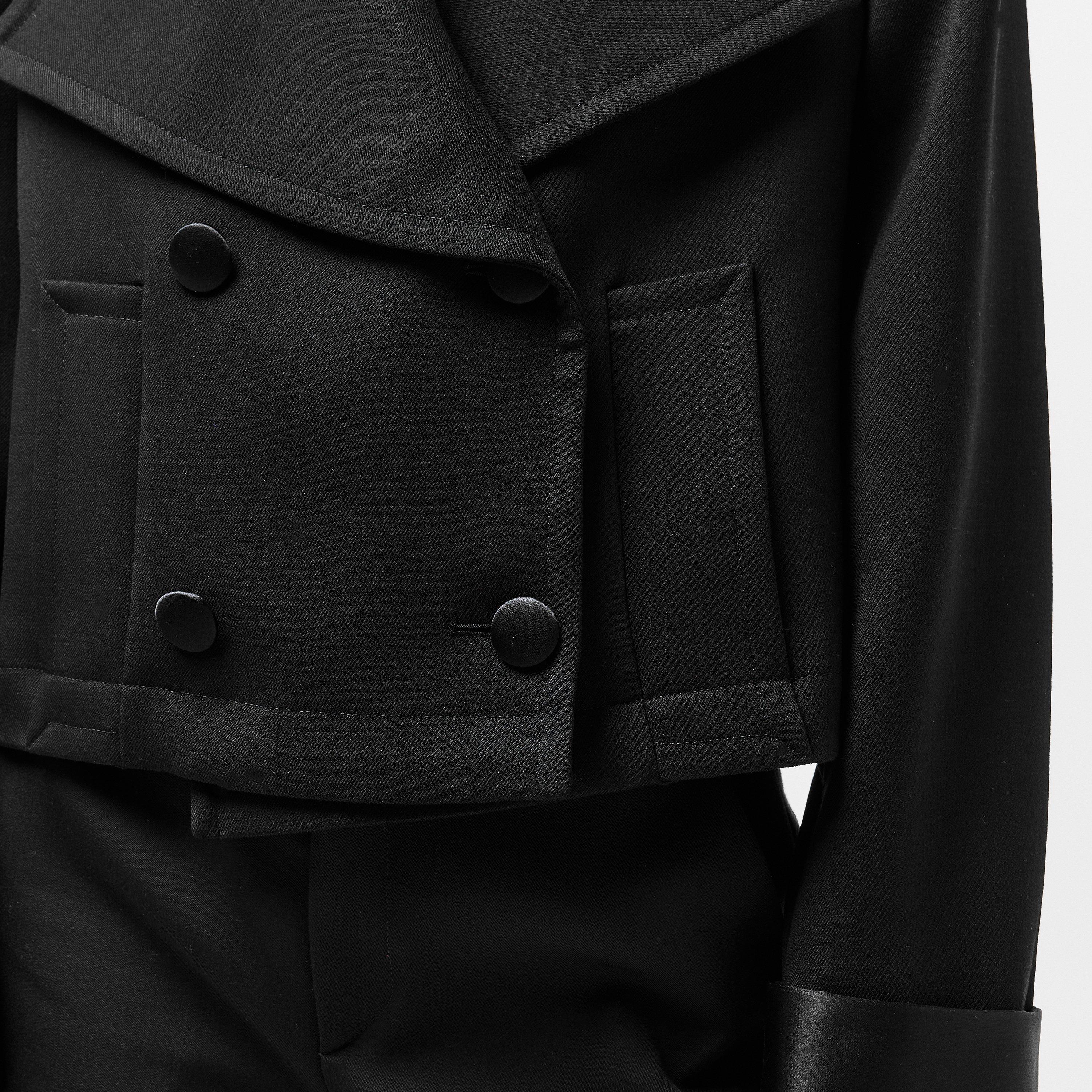 Nero - Dolce and Gabbana - Women's Dolce & Gabbana Tailored Peacoat - 5