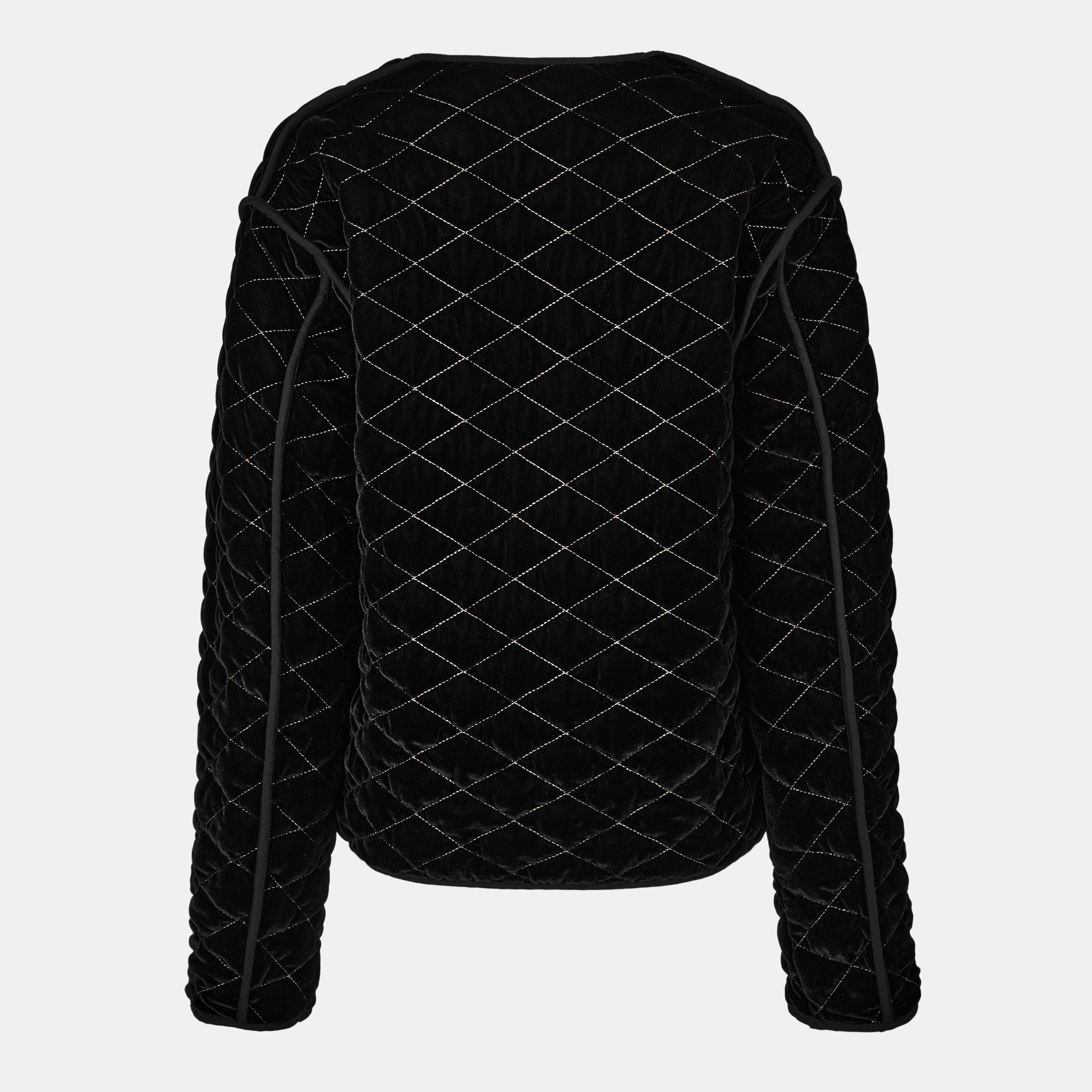 Sort - Biba - Women's Vel Sparkle Quilted Jacket - 2