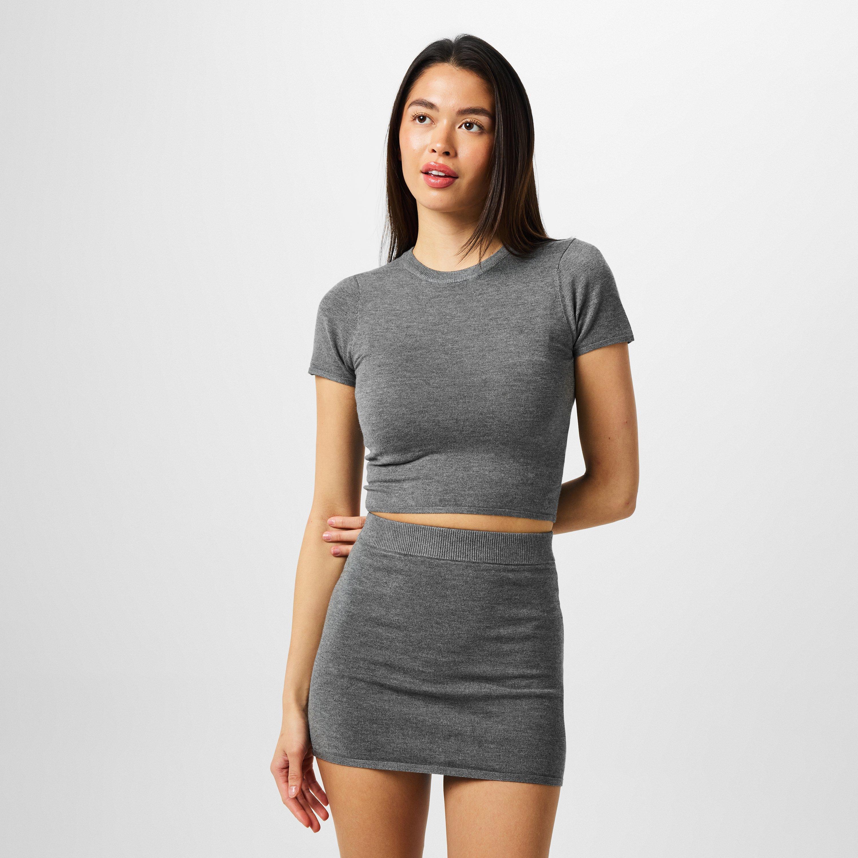 Charcoal Marl - Jack Wills - Knitted Top - 3