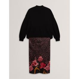 Ted Baker Women's Knitted Jumper Dress