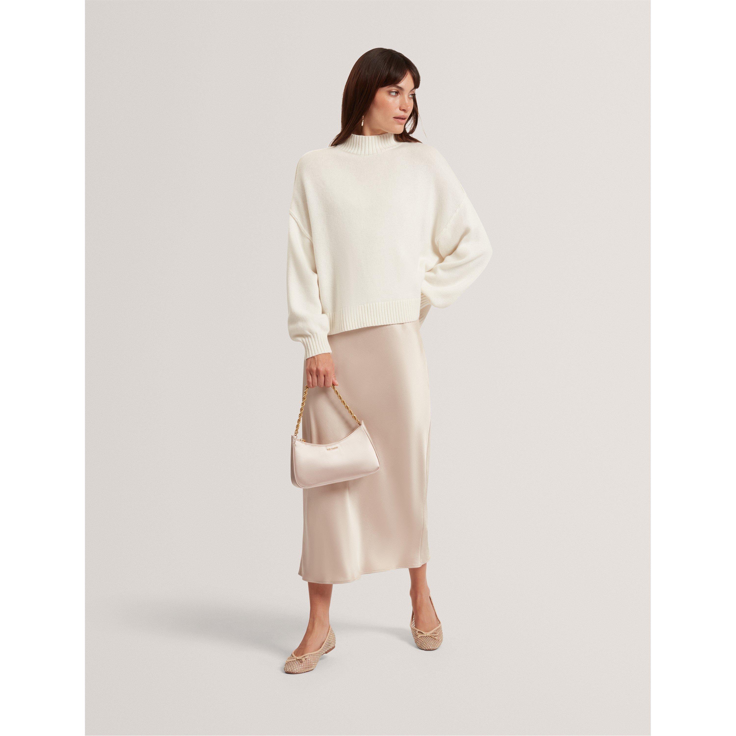 Natural - Ted Baker - Women's Knitted Jumper Dress - 5