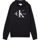 CK Noir - Calvin Klein Jeans - Core Monogram Logo Hoodie Huppari - 1