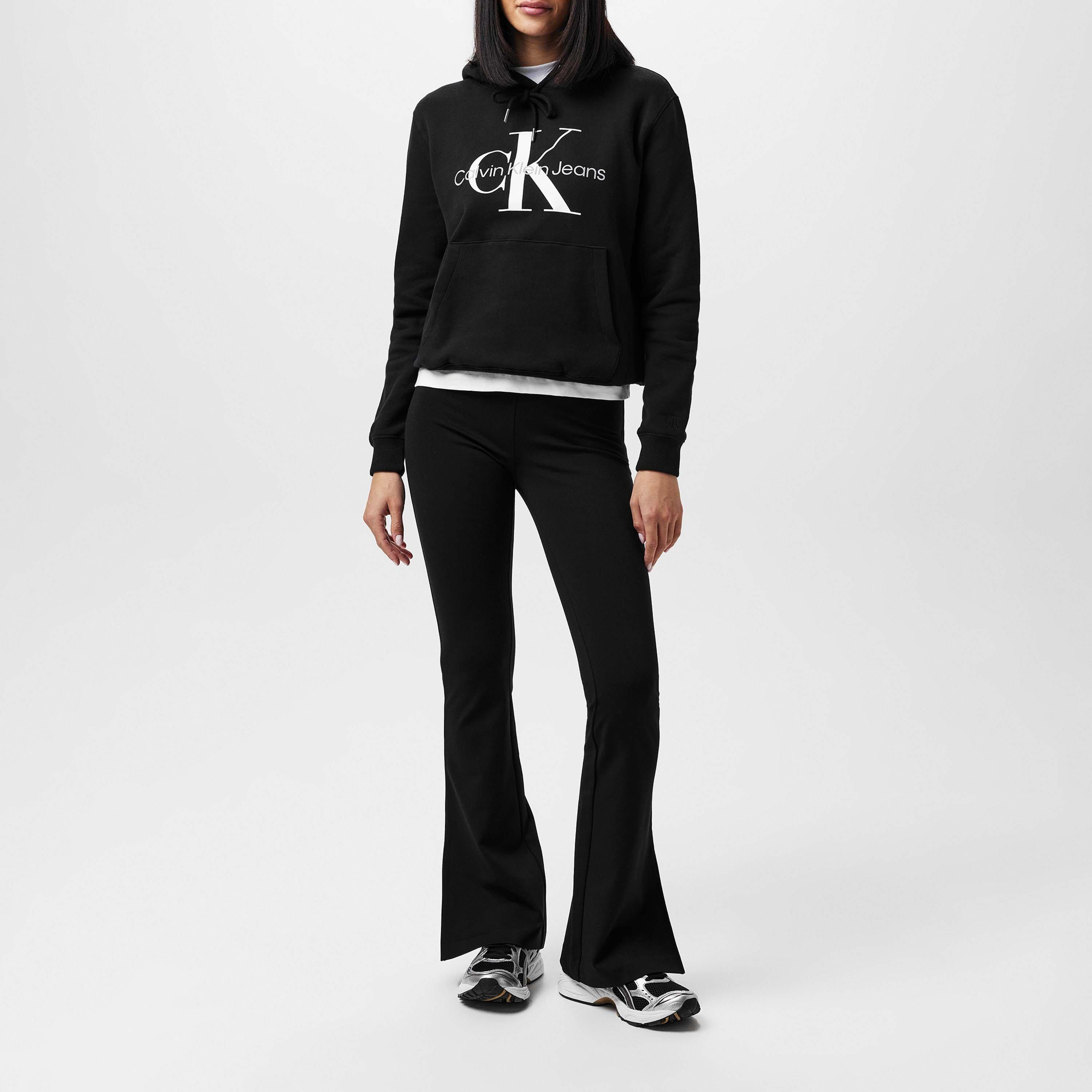 CK Black - Calvin Klein Jeans - Monogram Logo Hoodie - 4