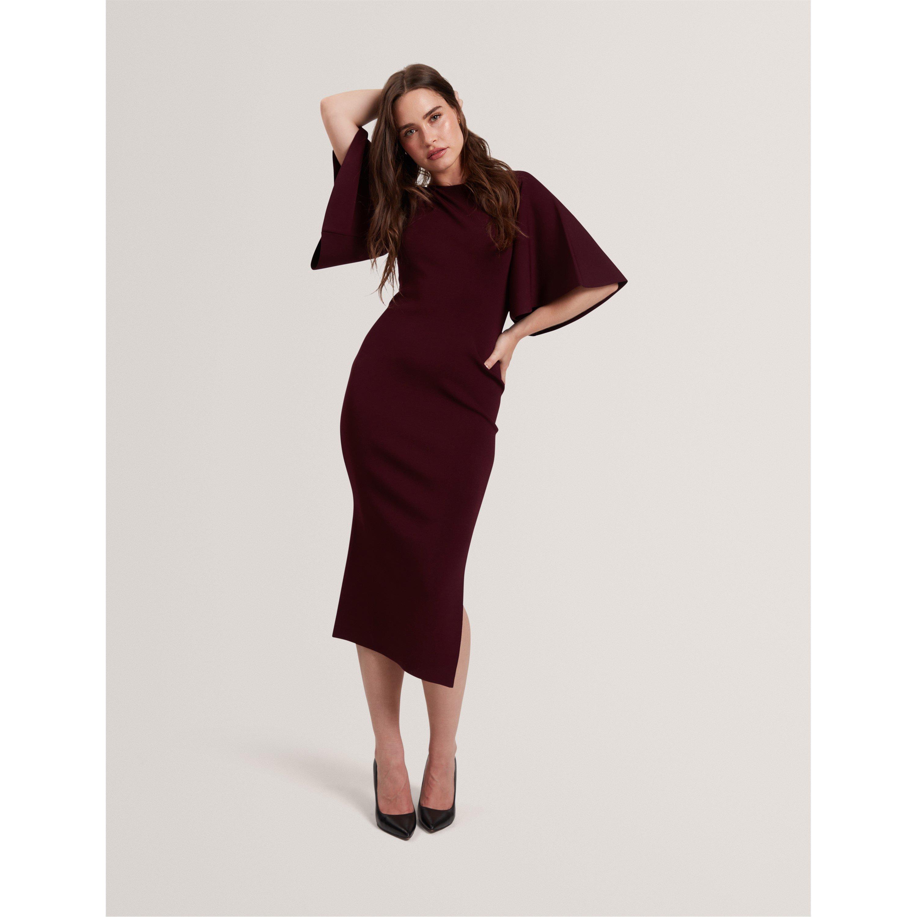 Dk- Rosso - Ted Baker - Flute Midaxi Dress - 2