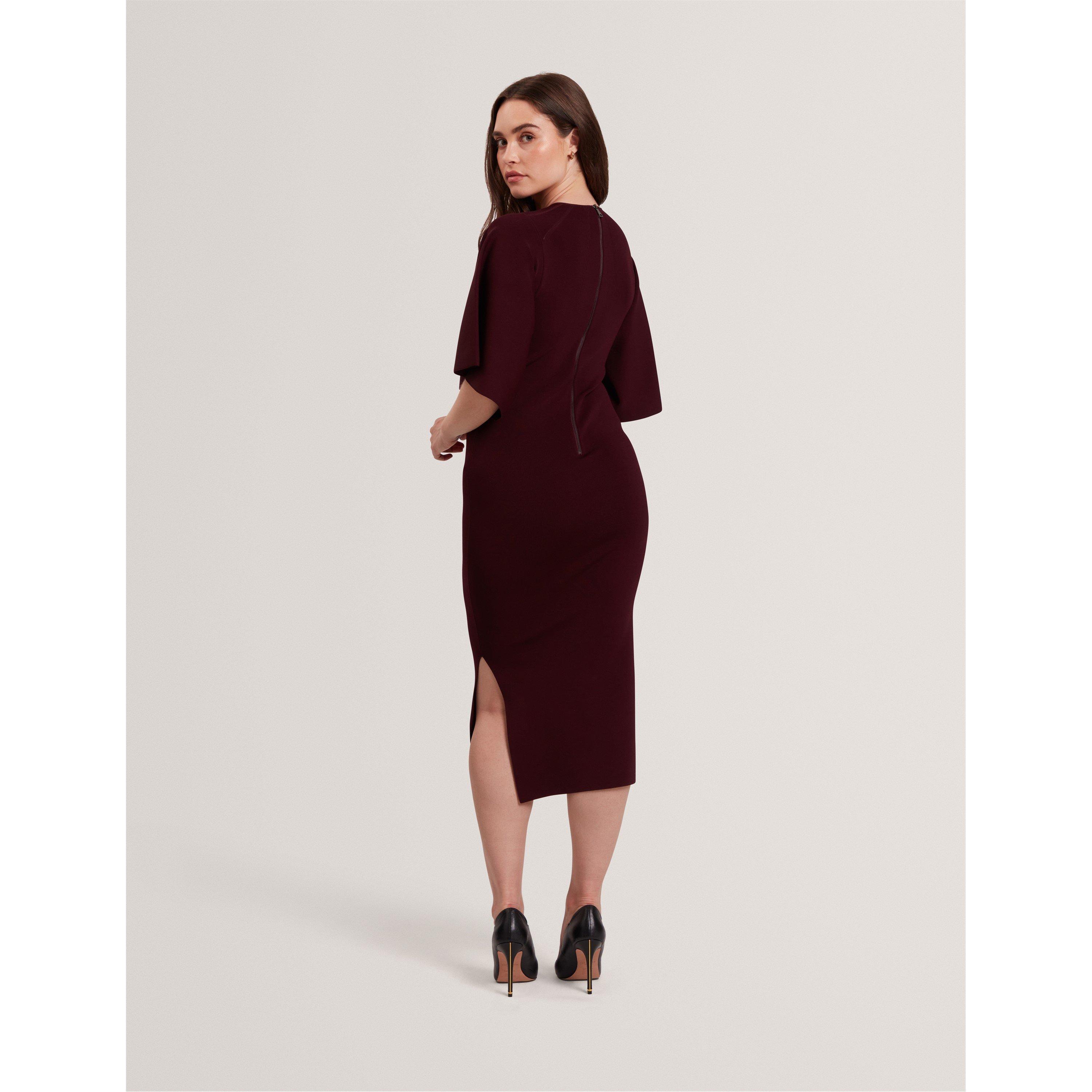 Dk- Rosso - Ted Baker - Flute Midaxi Dress - 3