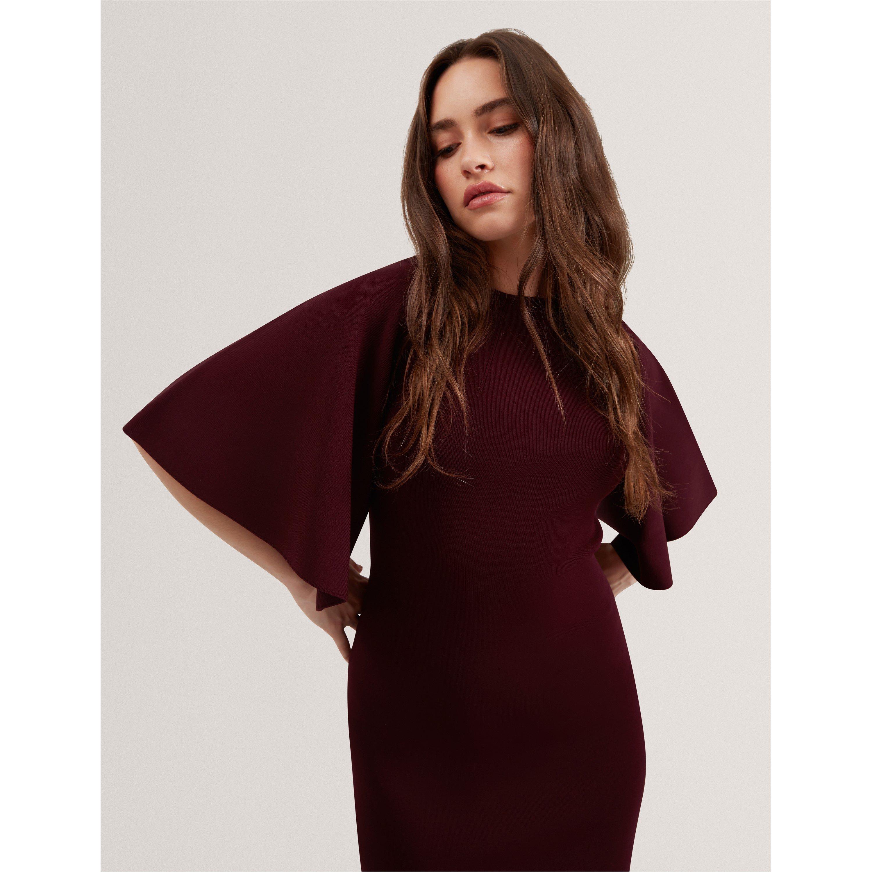 Dk- Rosso - Ted Baker - Flute Midaxi Dress - 4