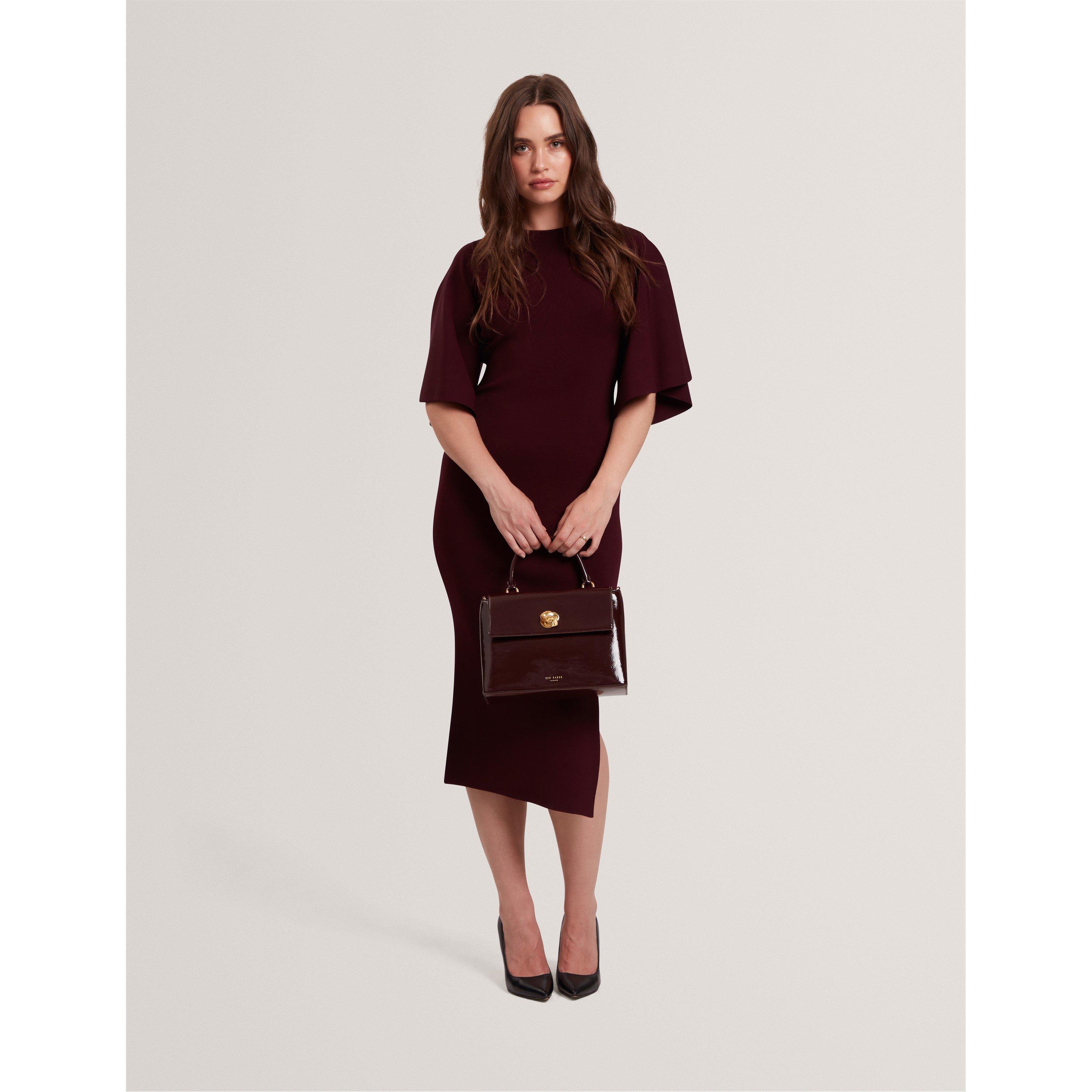 Dk- Rosso - Ted Baker - Flute Midaxi Dress - 5