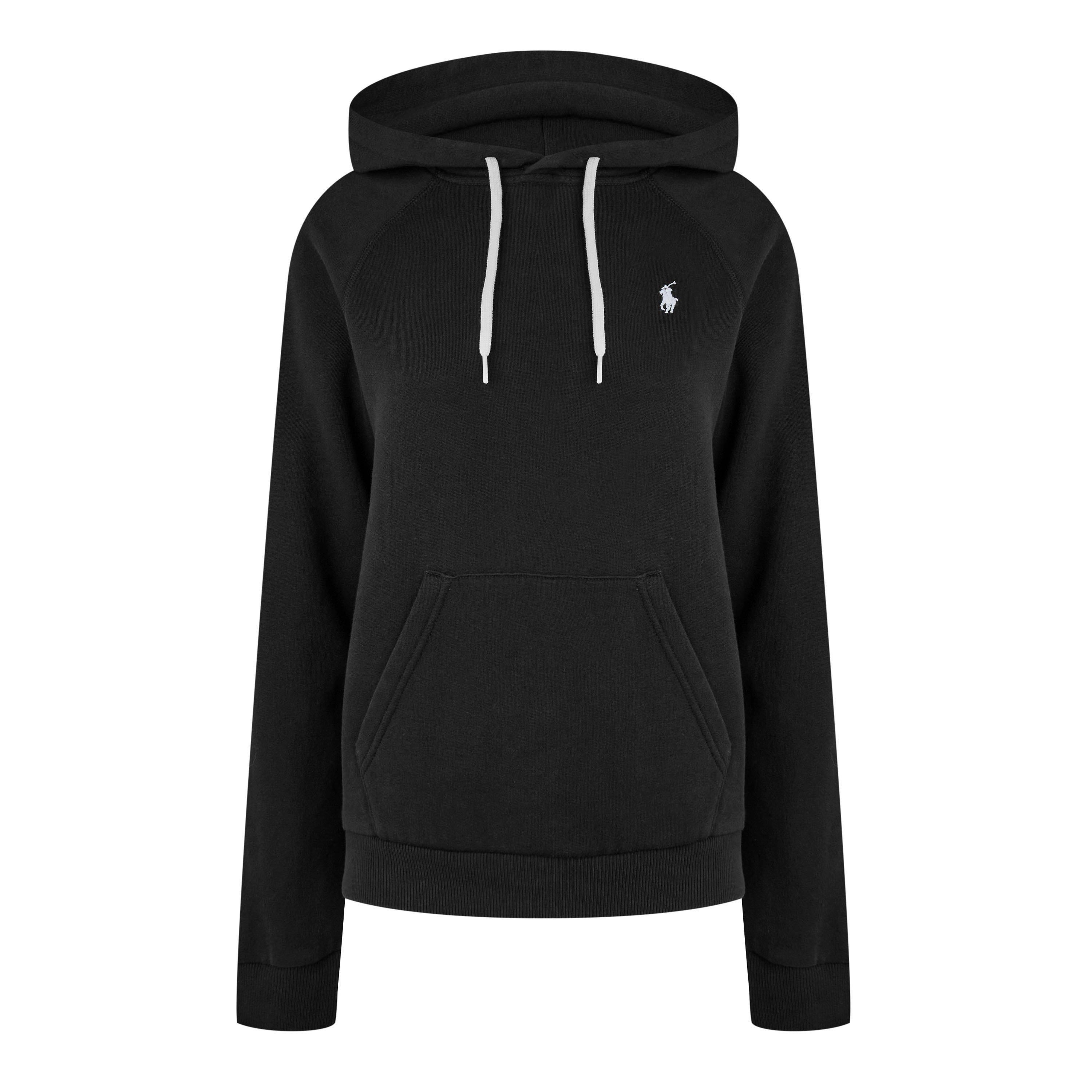 Polo Ralph Lauren Pony Fleece Hoodie - POLO BLACK - Size 14 (L)