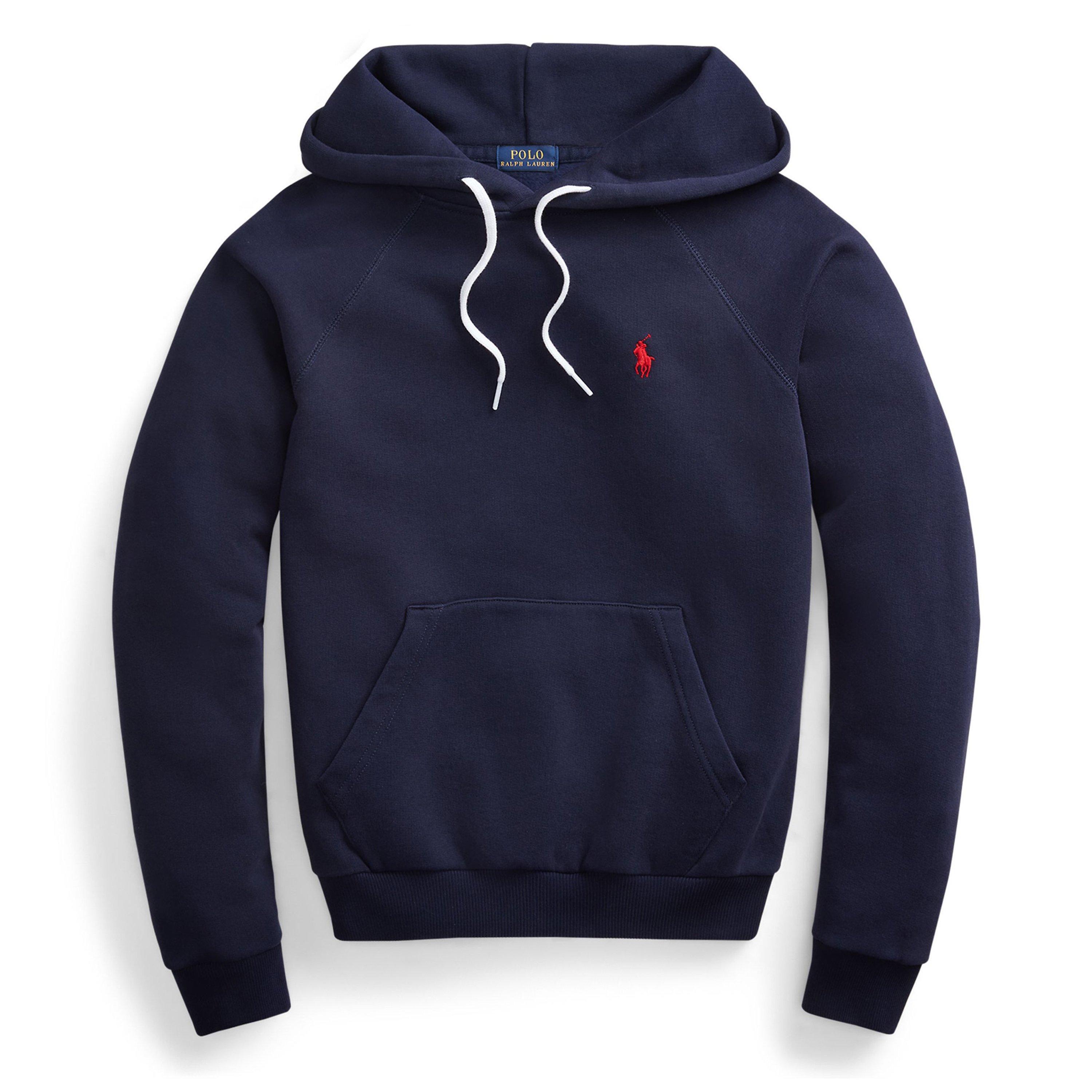 Polo Ralph Lauren Women's Pony Fleece Hoodie - Cruise Navy - 8 (XS)