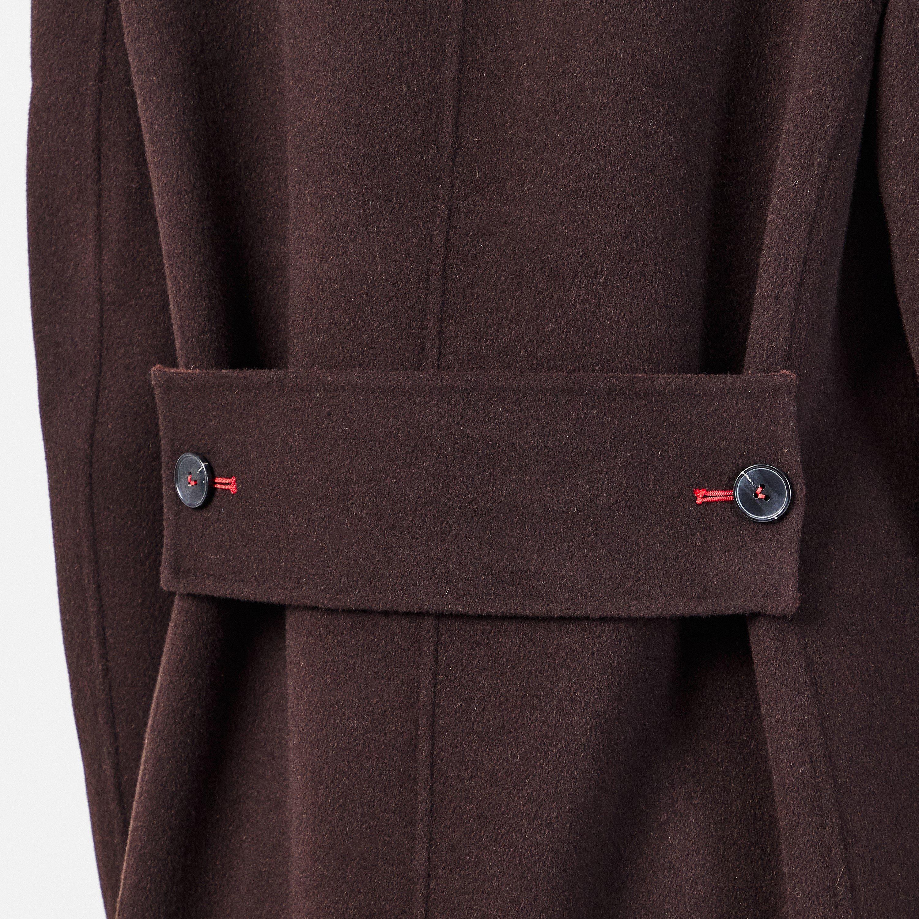 Chocolate - Victoria Beckham - Women's  Tailored Overcoat - 5