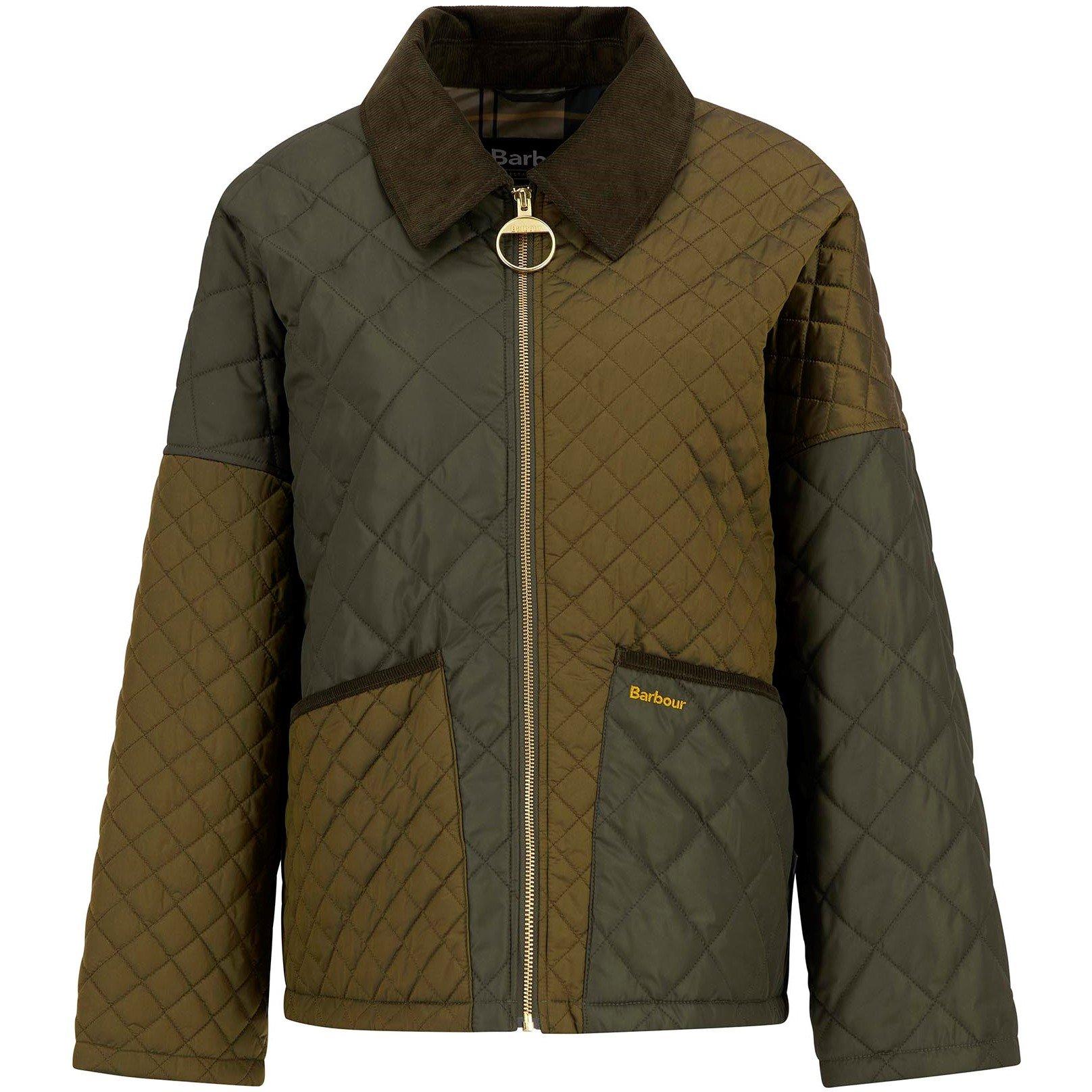 Olive/Ancient - Barbour - Womens Danby Quilted Jacket - 1