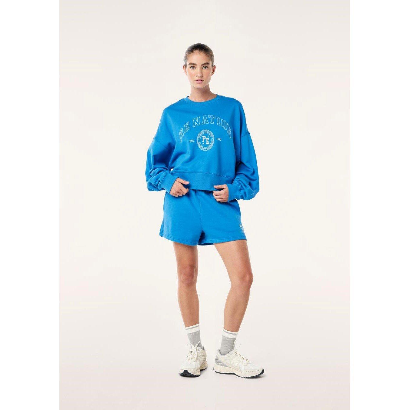 FRENCH BLUE - PE Nation - Women's Adobe Crew Sweatshirt - 6
