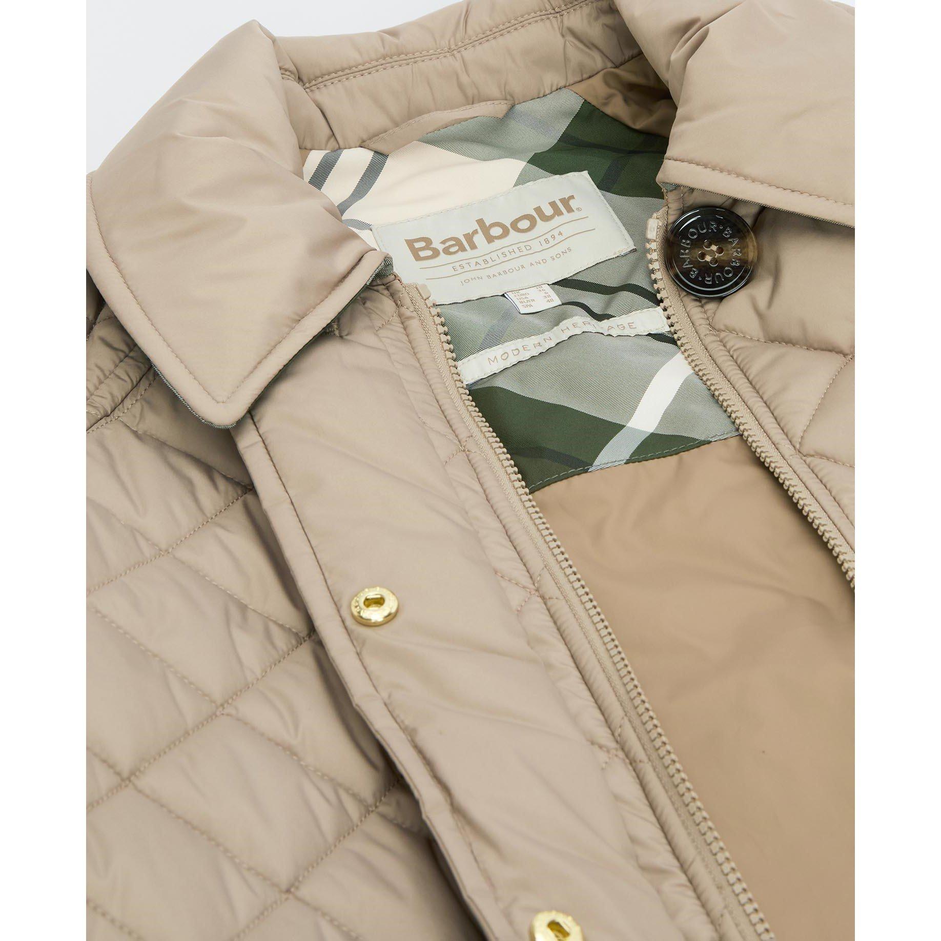 Honey/Ancient - Barbour - Womens Laoise Quilted Jacket - 7