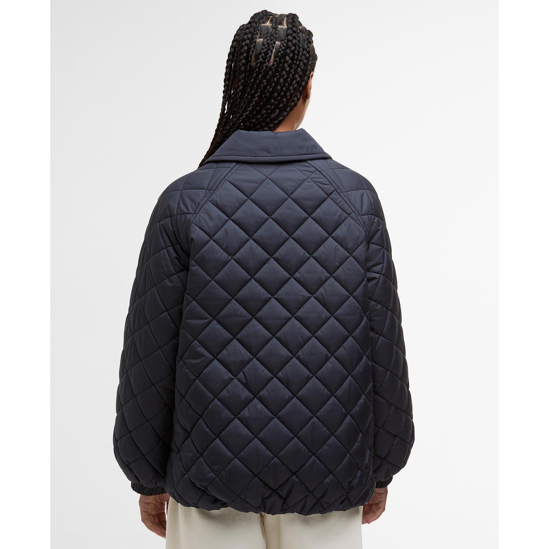 Navy/Ancient - Barbour - Women's B.Intense Laoise Quilted Jacket - 3
