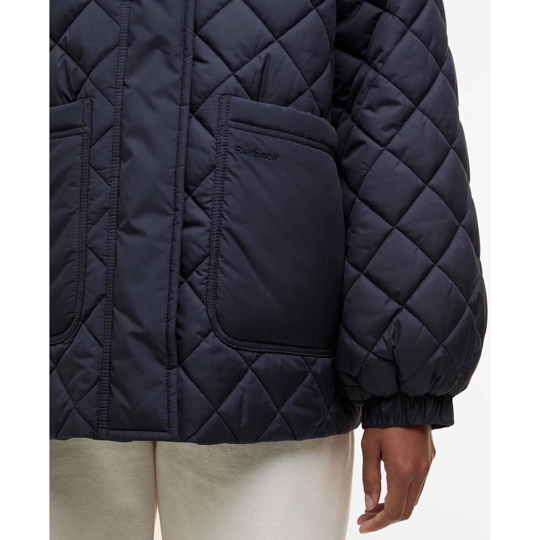 Navy/Ancient - Barbour - Women's B.Intense Laoise Quilted Jacket - 6