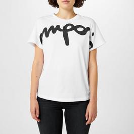 Emporio Armani Logo Print T Shirt