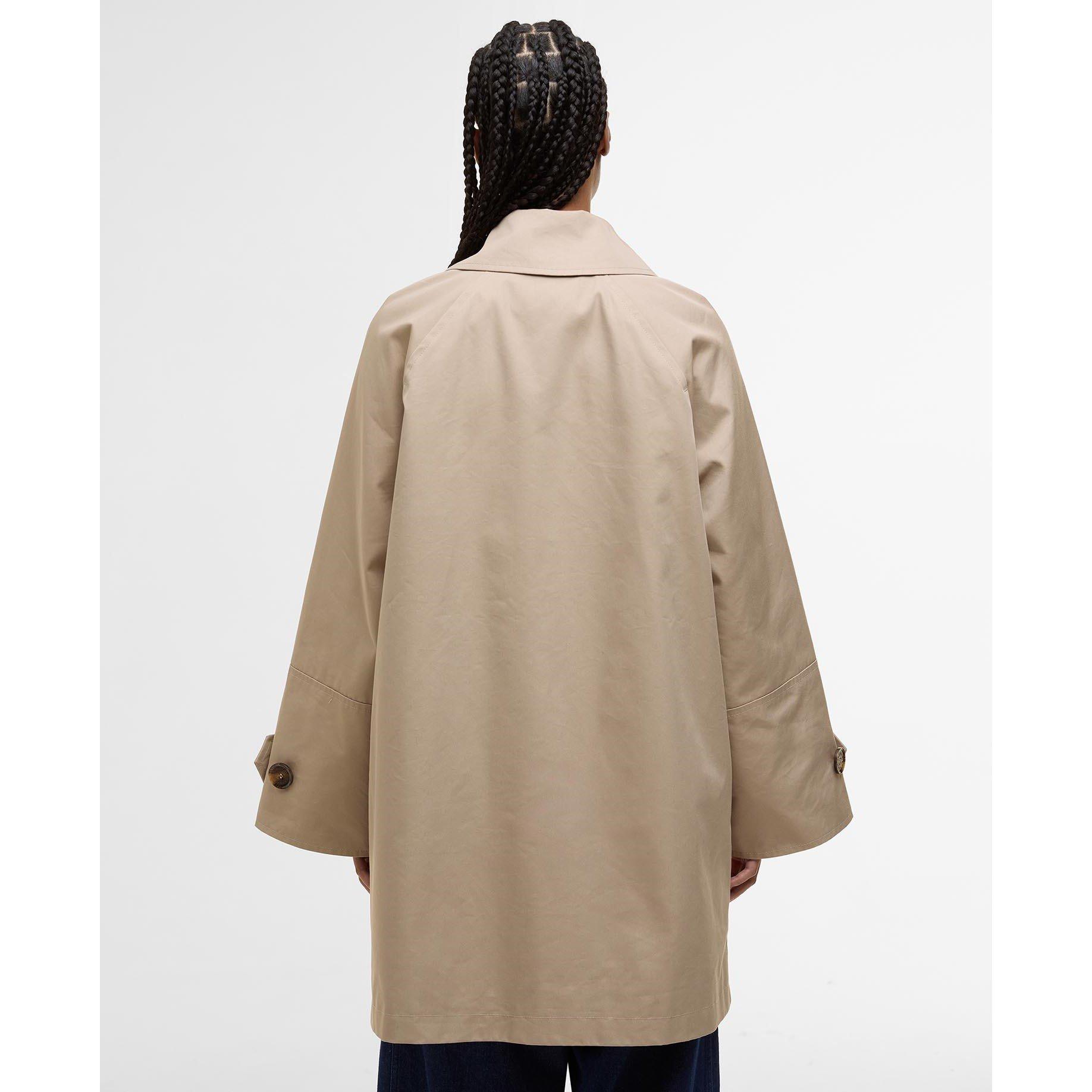 Honey/Ancient - Barbour - Women's Kennedy Side Plate Mac - 3