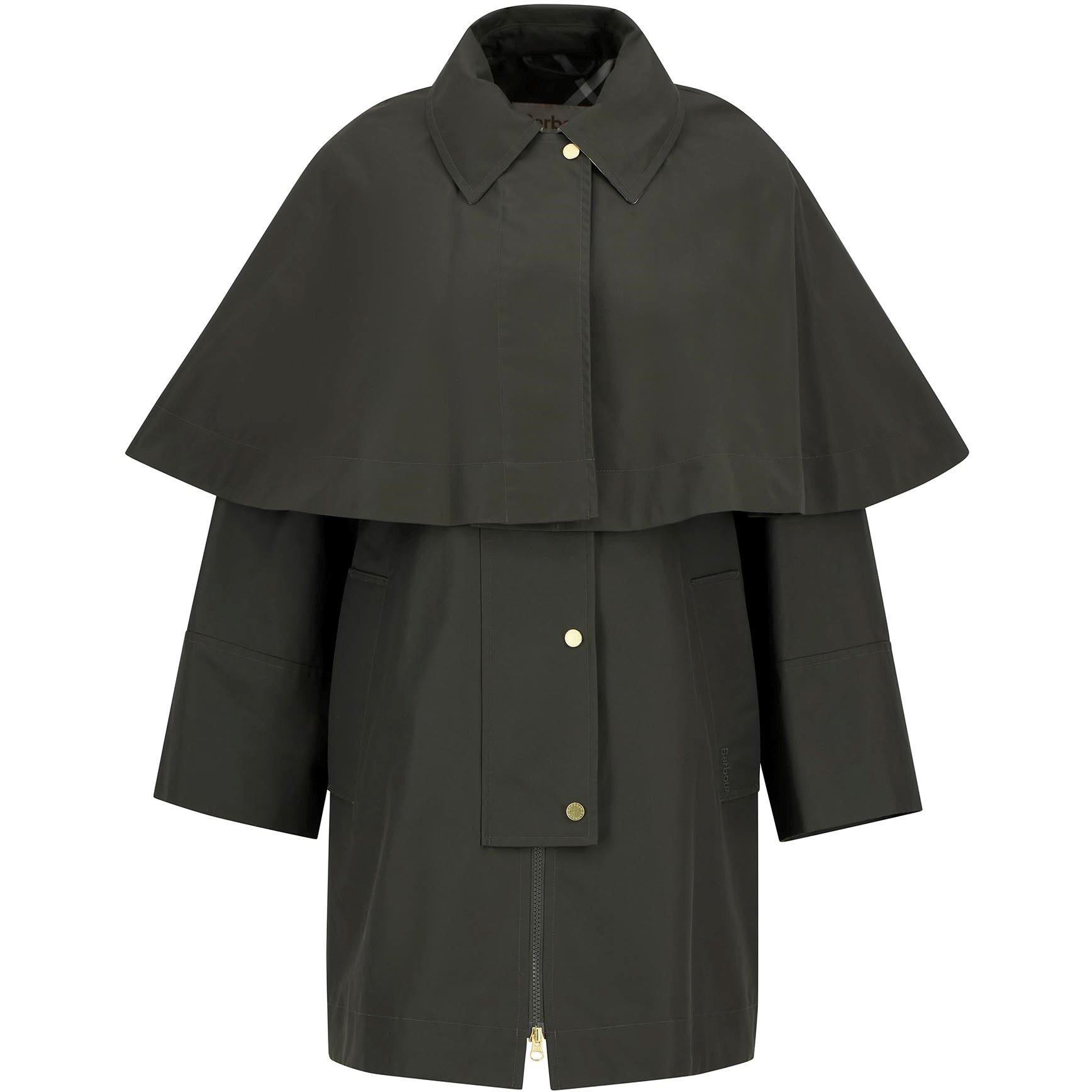 Barbour Womens Fia Showerproof Jacket - Sage/Ancient - Size 14 (L)