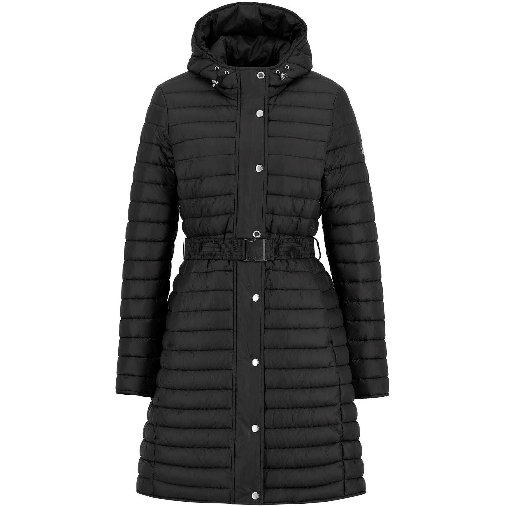 Barbour International Women's Longline Jada Puffer Jacket - Black - 14 (L)