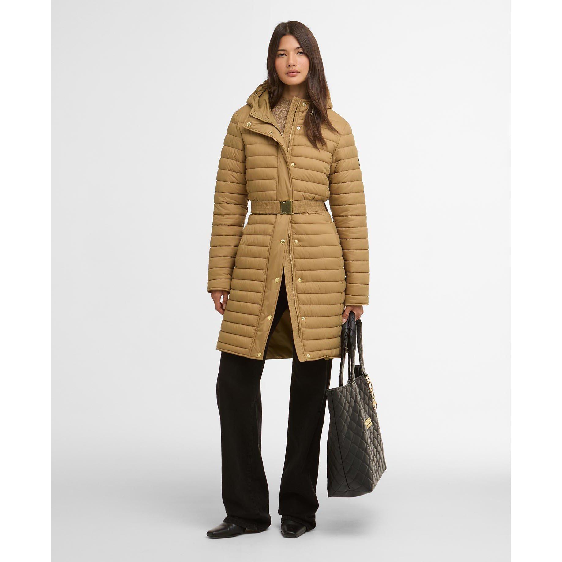 Antique Bronze - Barbour International - Womens Longline Jada Puffer Jacket - 2