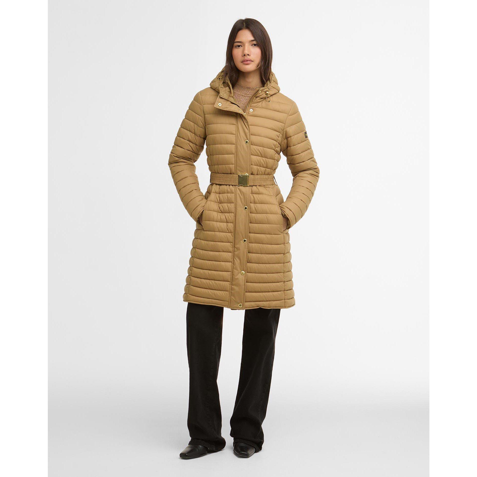 Antique Bronze - Barbour International - Womens Longline Jada Puffer Jacket - 7