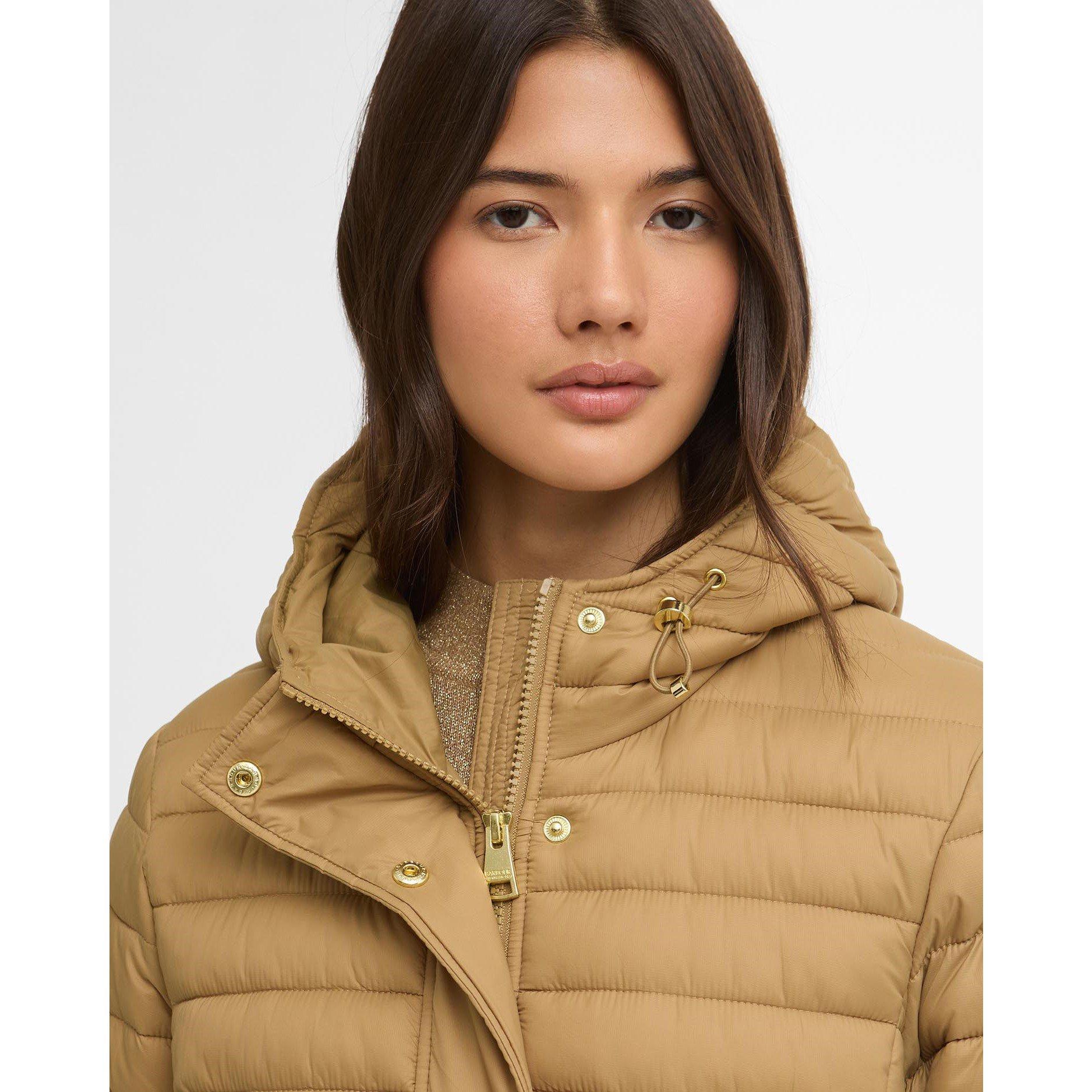 Antique Bronze - Barbour International - Womens Longline Jada Puffer Jacket - 4