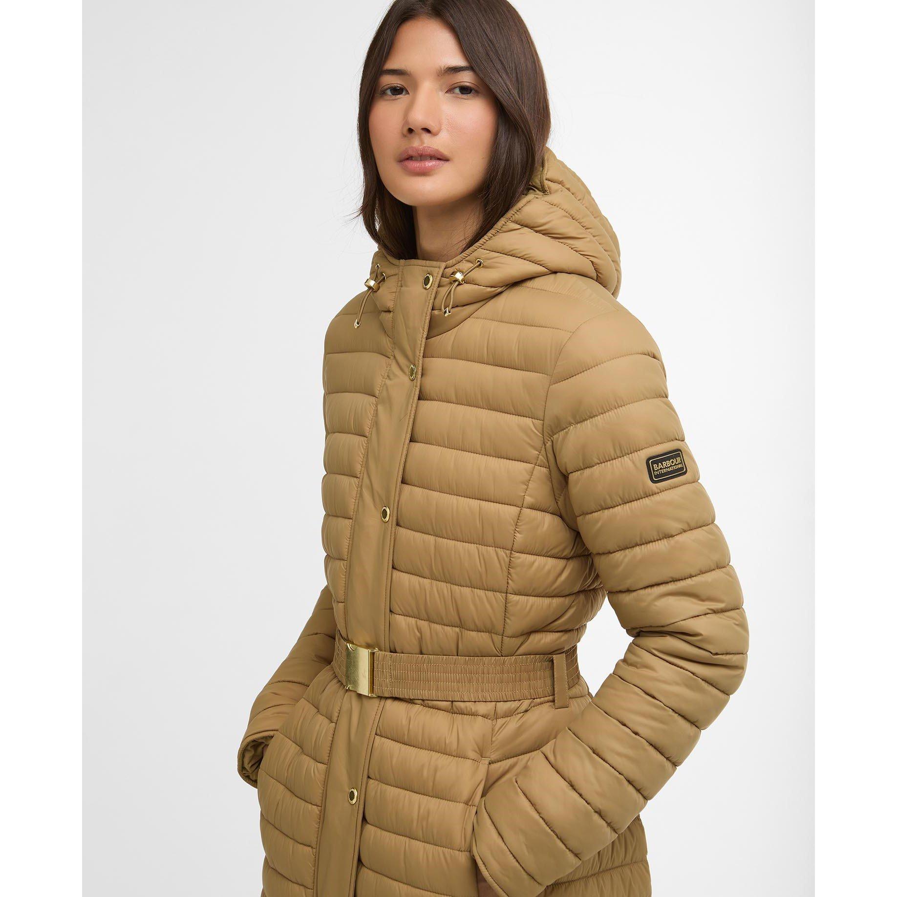 Antique Bronze - Barbour International - Womens Longline Jada Puffer Jacket - 5