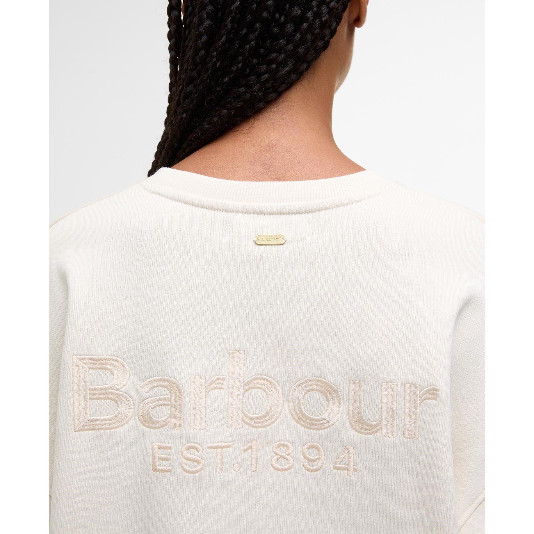 Ecru - Barbour - Womens Rosie Sweatshirt - 5
