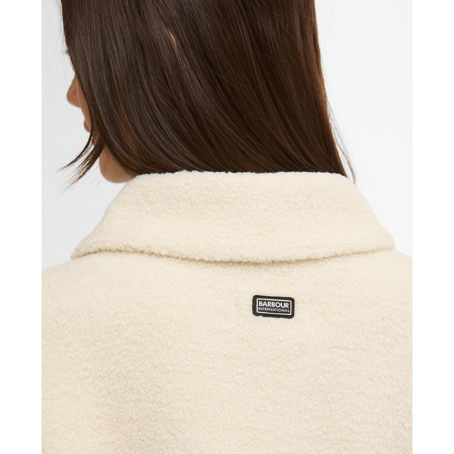 Bone White - Barbour International - Womens Rae Overshirt - 5