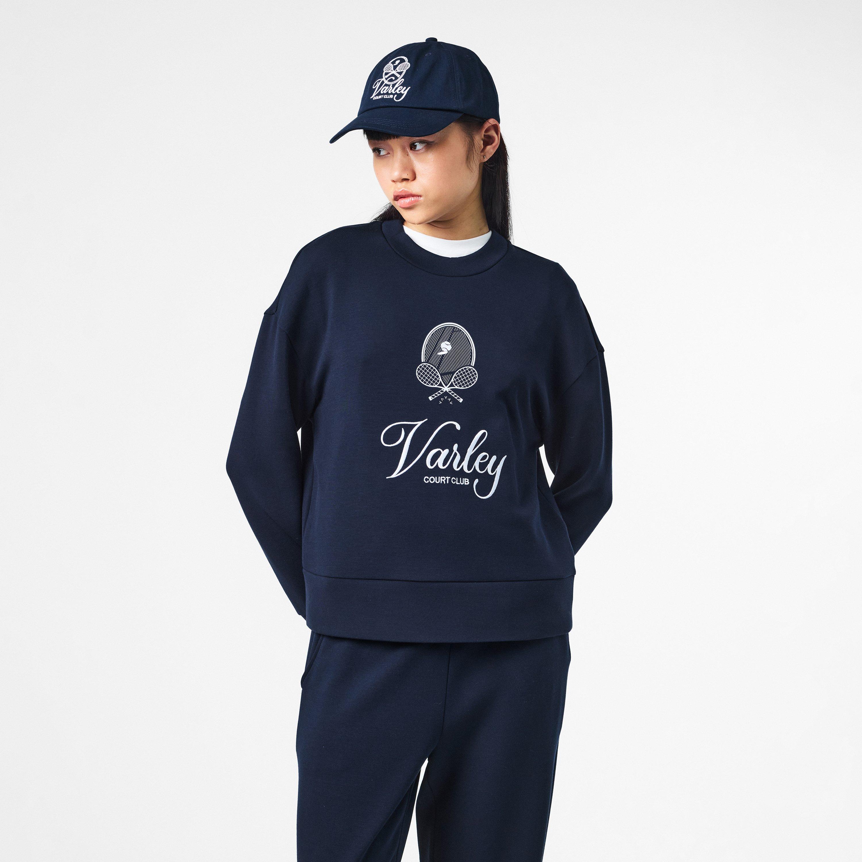 Navy - Varley - Women's Rasco Crew Sweatshirt - 3