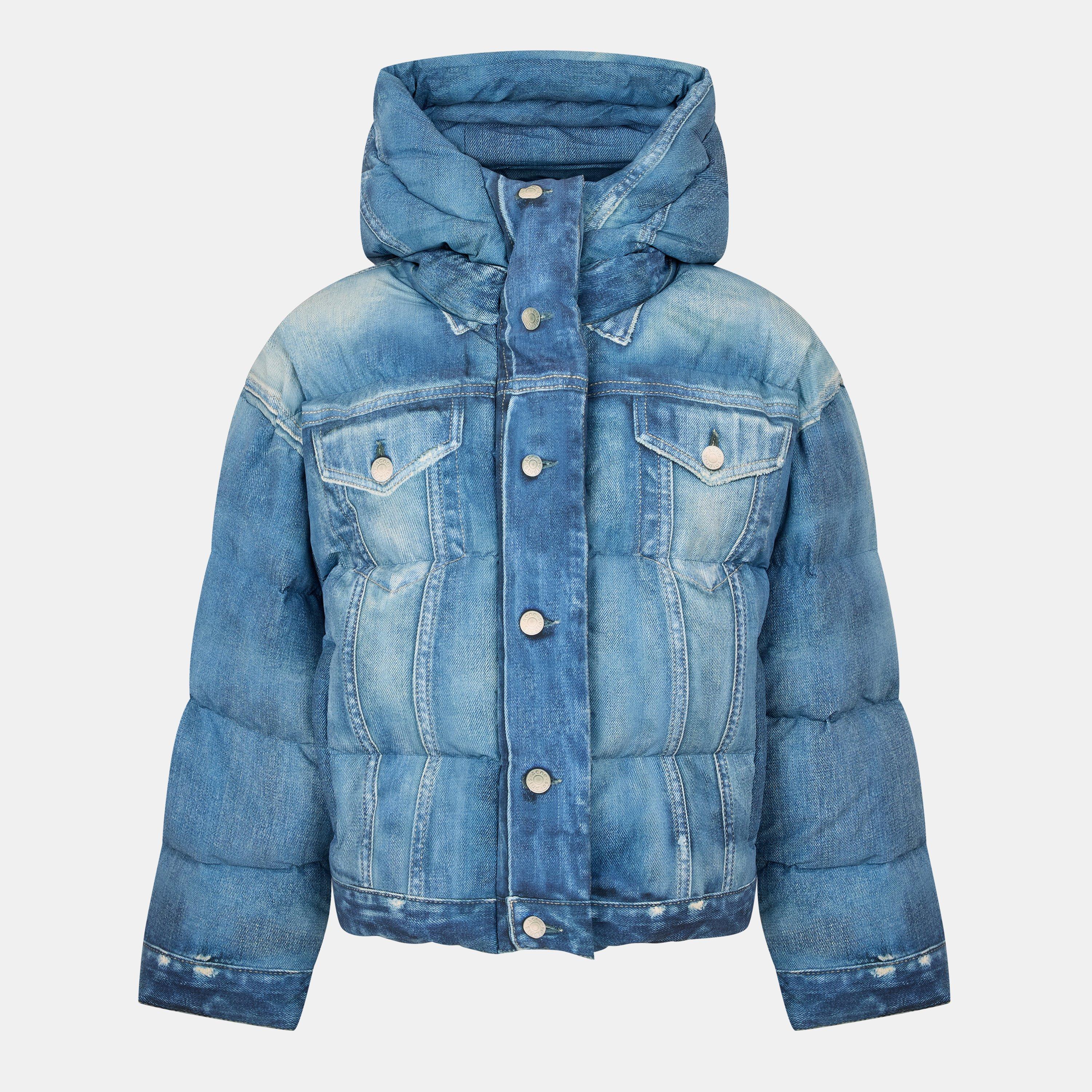 Acne Studios Women's Omenta Bomber Jacket - Denim Blue - Size 34 (UK 6)