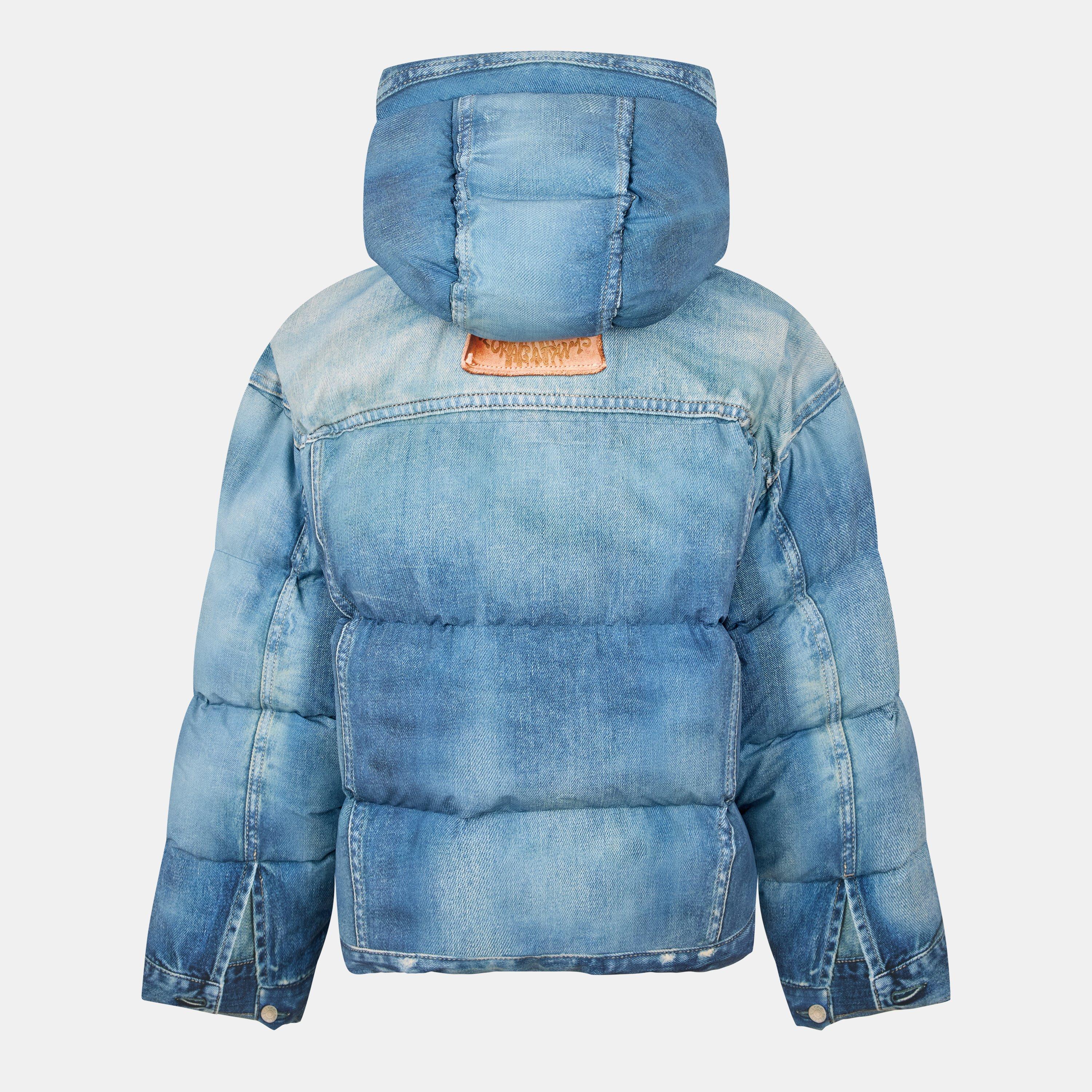 Denim Blue - Acne Studios - Women's Omenta Bomber Jacket - 2