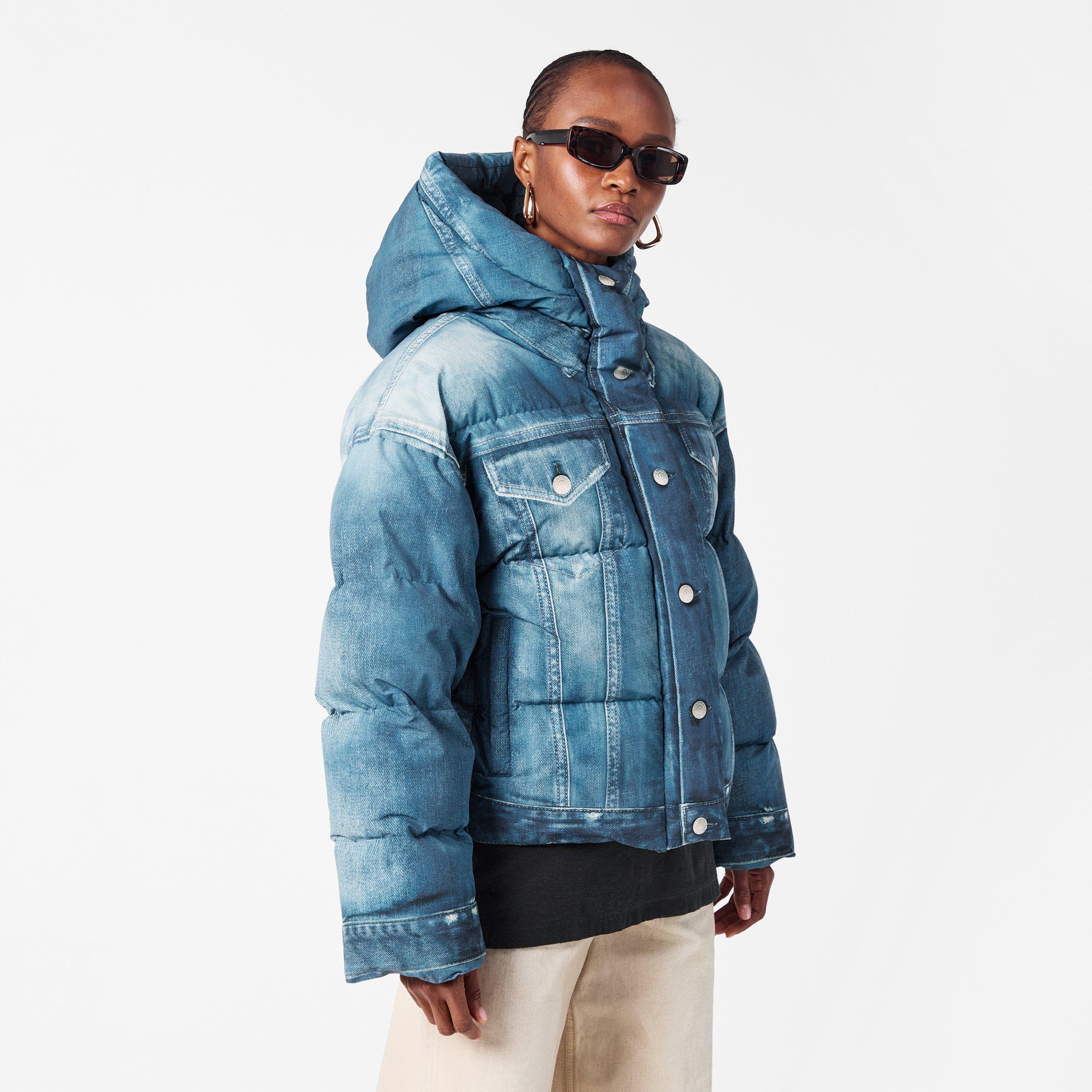 Denim Blue - Acne Studios - Women's Omenta Bomber Jacket - 3