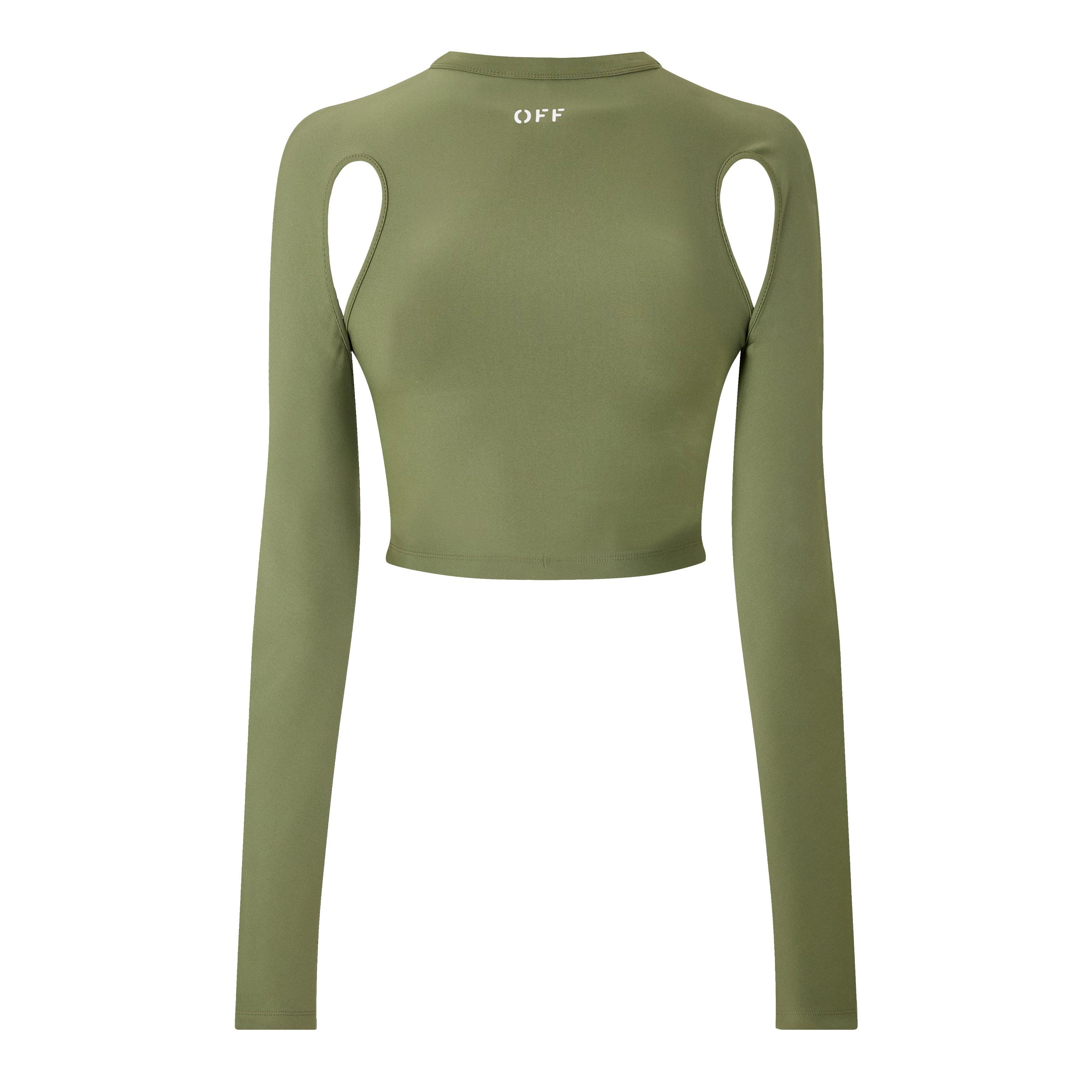 Multi - Off White - Women's Fine Knit Top - 1