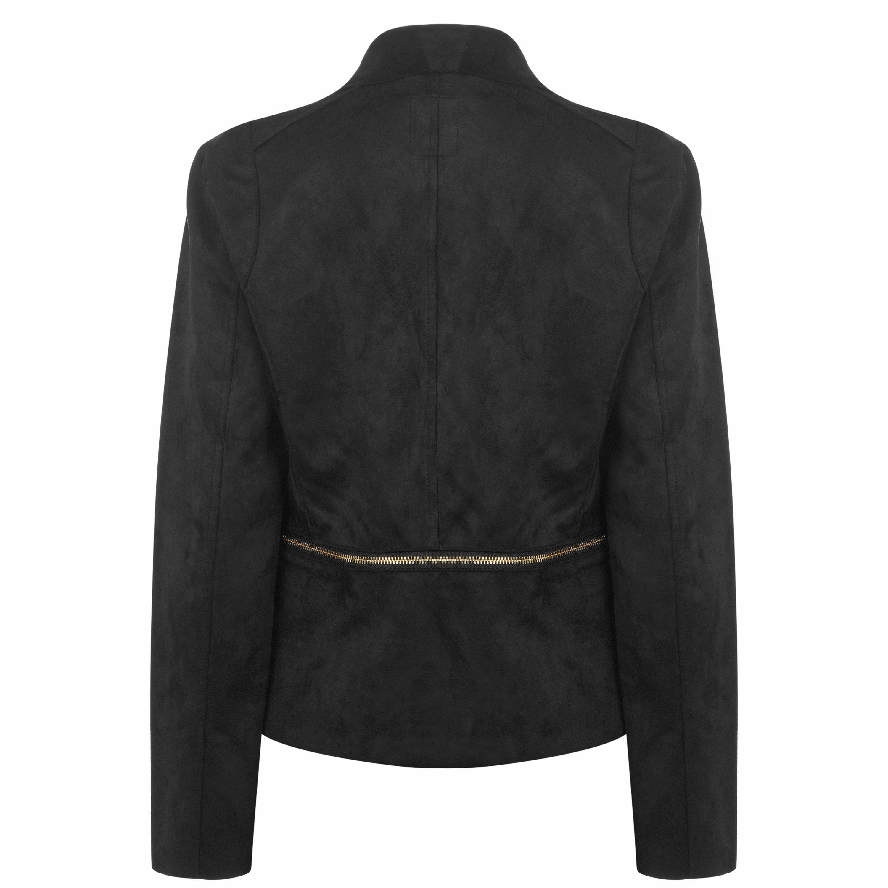 Black - Biba - BIBA Waterfall Zip Jacket - 6