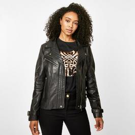 Biba Leather Biker Jacket