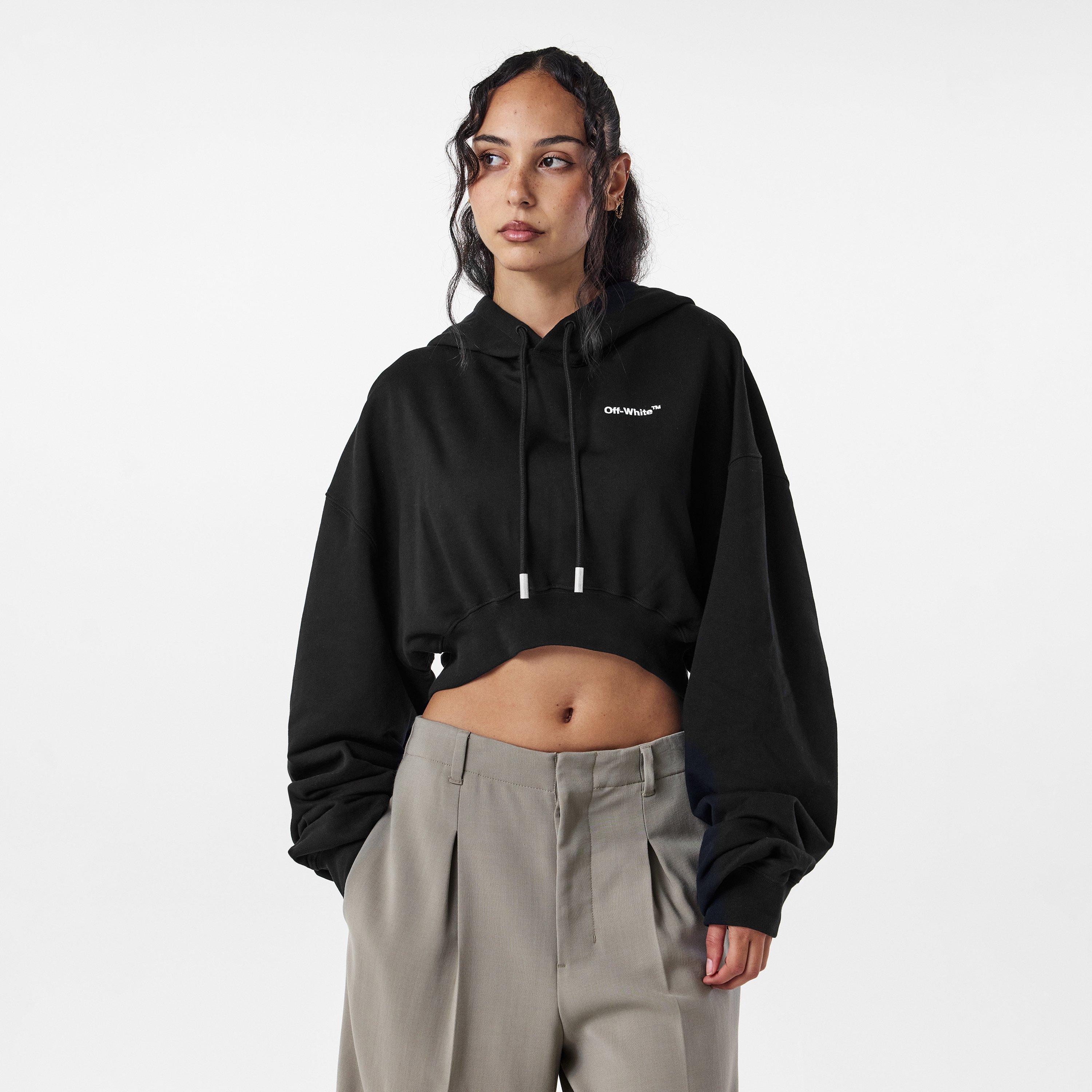 Black/White - Off White - Women's Knitted Top - 3