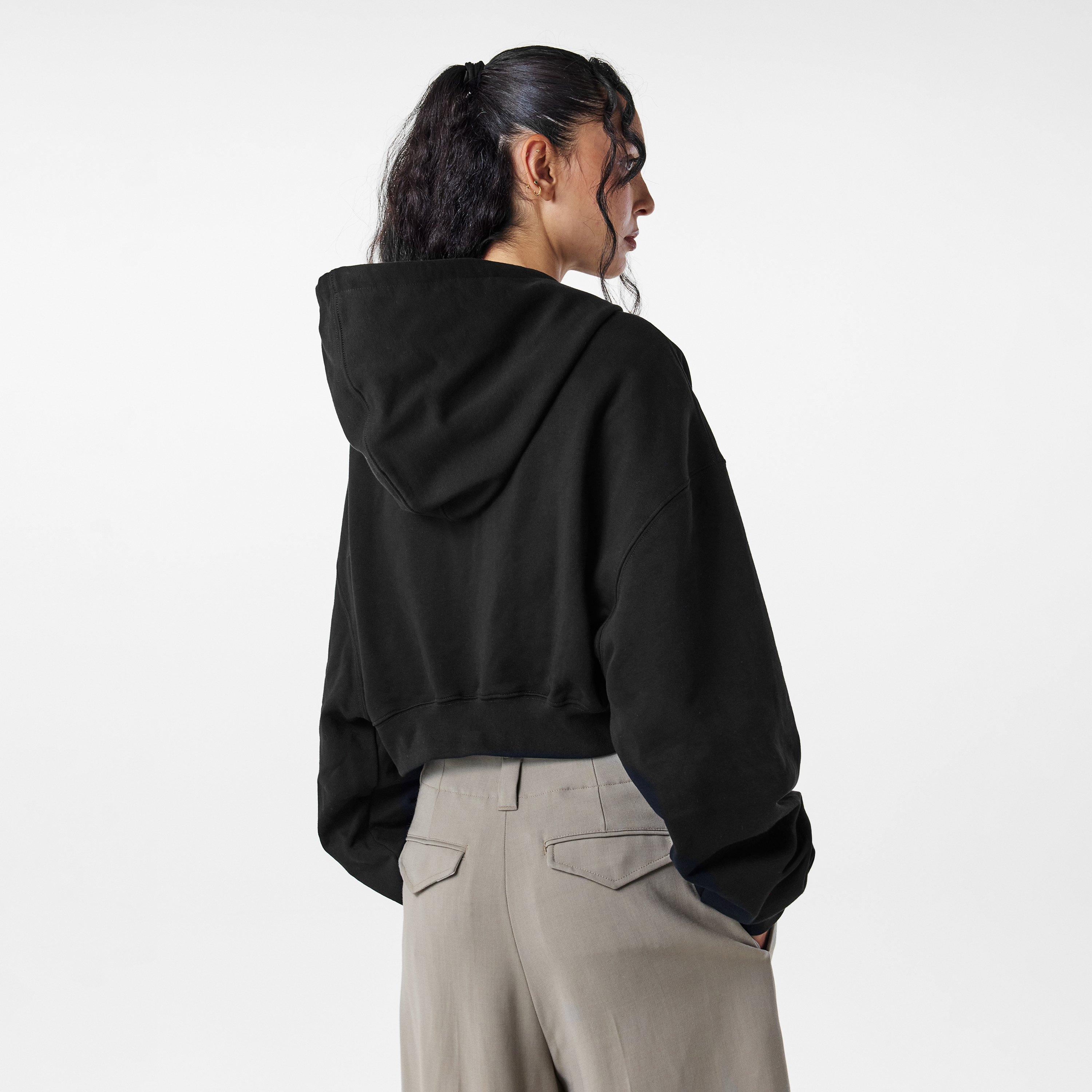 Black/White - Off White - Women's Knitted Top - 4