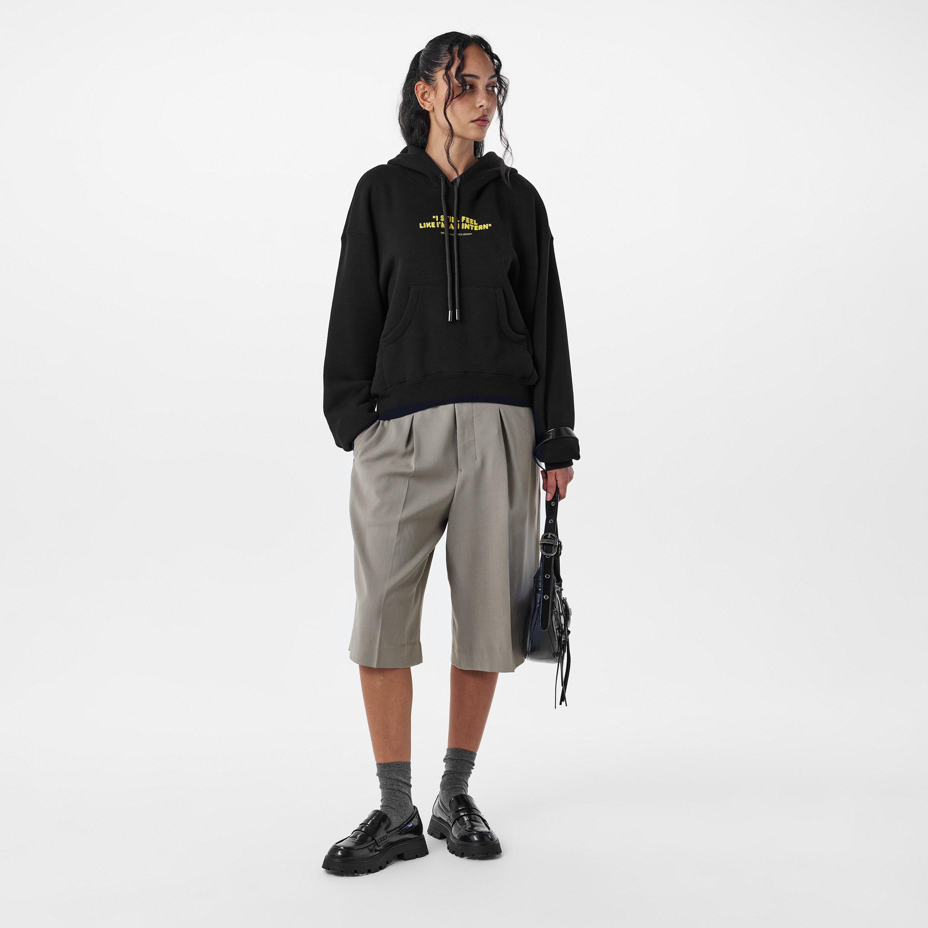 Black - Off White - Women's Knitted Tops - 6